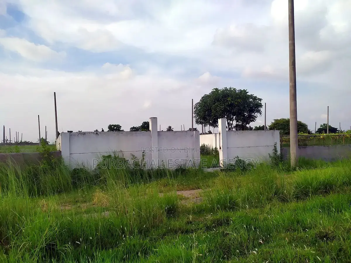 Near 160 Ft Road: 5 Katha South-Facing Plot, Purbachal Sector 20 in Purbachal