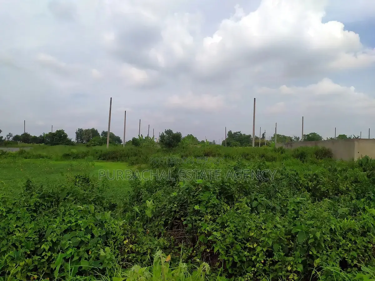 Near 150 Ft Road: 5 Katha Corner Plot, Purbachal Sector 28 in Purbachal