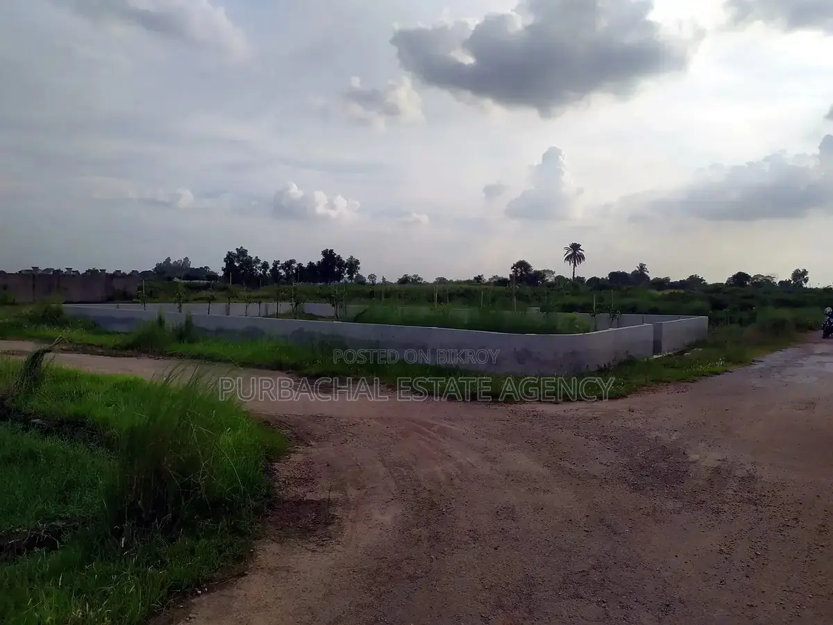 5 Katha Corner Plot Near Playground & Lake, RAJUK Purbachal Sector 22 in Purbachal