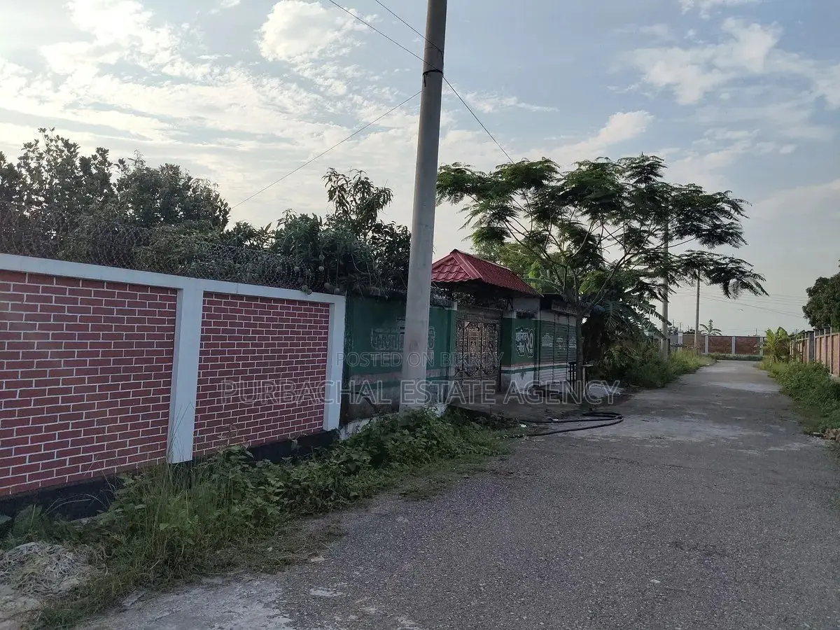 5 Katha Plot Near Playground - Purbachal Sec 15 in Purbachal