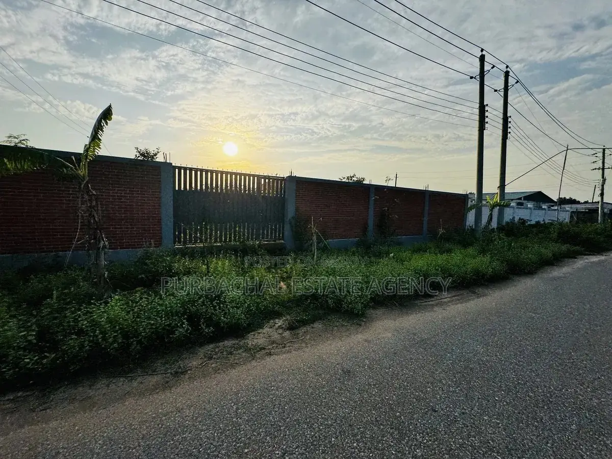 RAJUK Purbachal Sector 15: 5 Katha Plot on 75 Ft Road in Purbachal