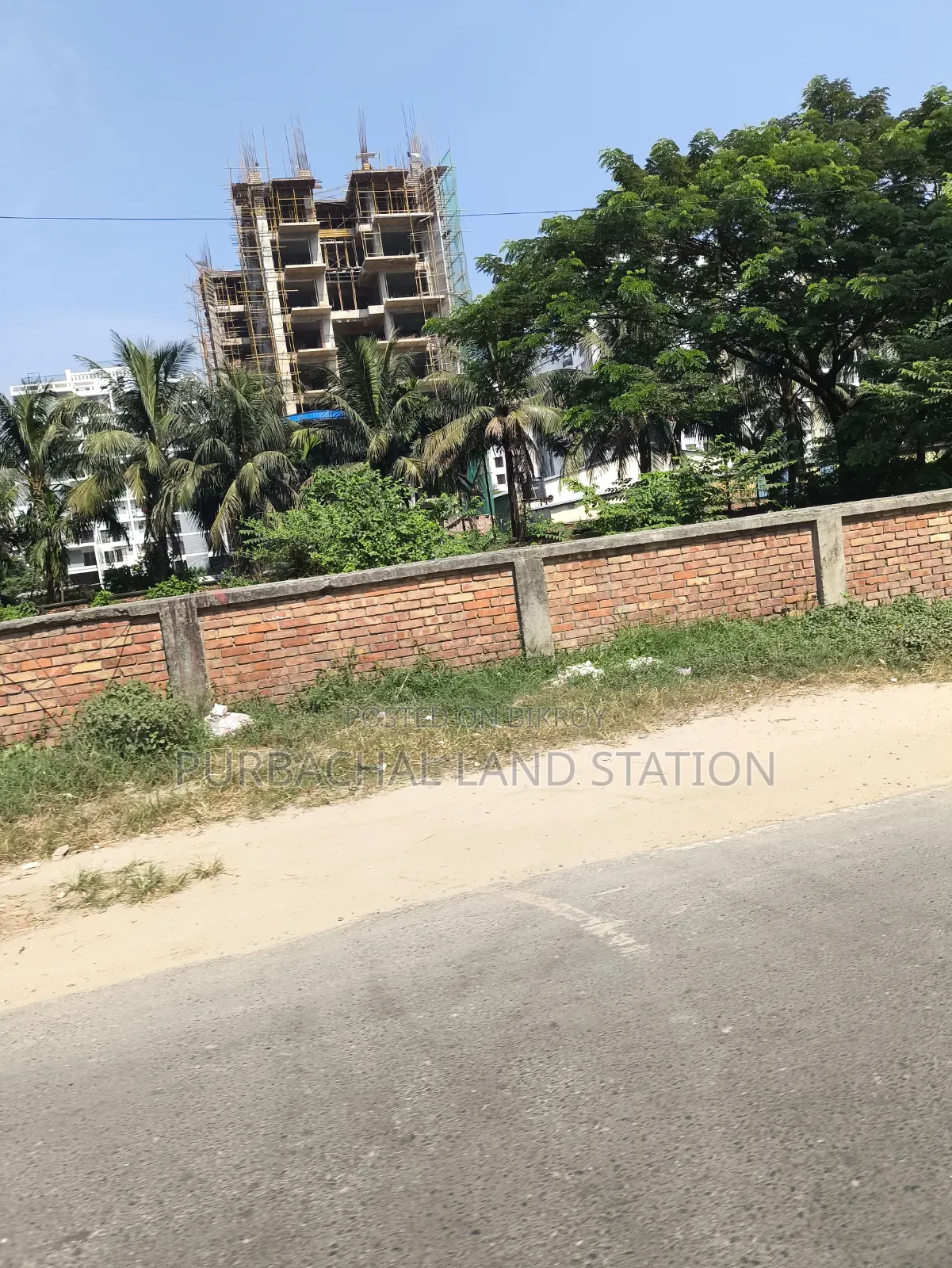 Basundhara Residential Area, South-North Facing 40 Katha Plot Sale, Block: P in Bashundhara City