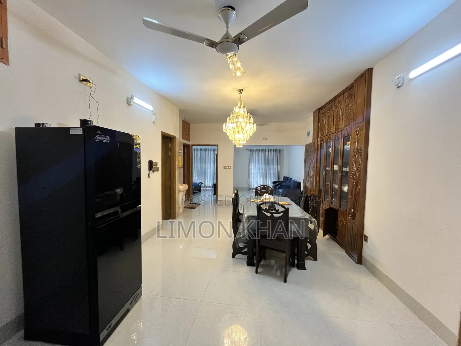 Furnished 4-Bedroom Apartment for Rent in Juhurul Islam, Aftab Nagar in Aftab Nagar
