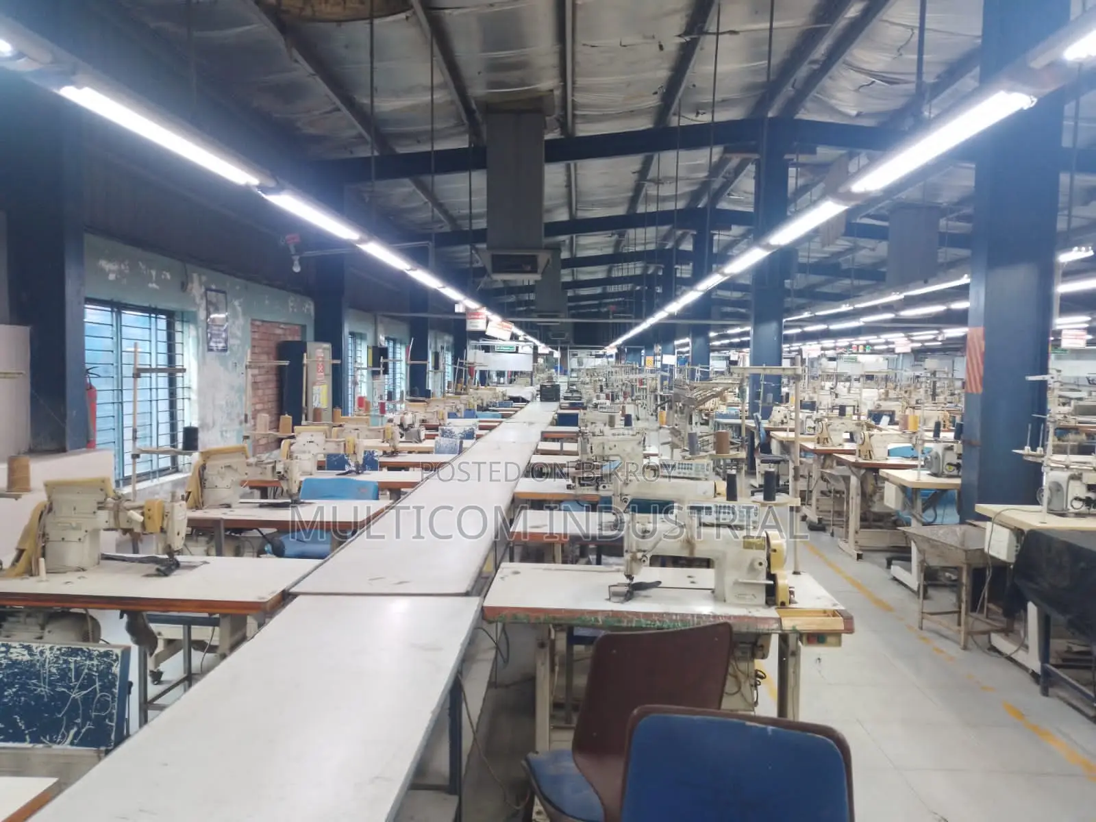 66,000 sqft. 2 storied floor building (13-line oven) in Gazipur