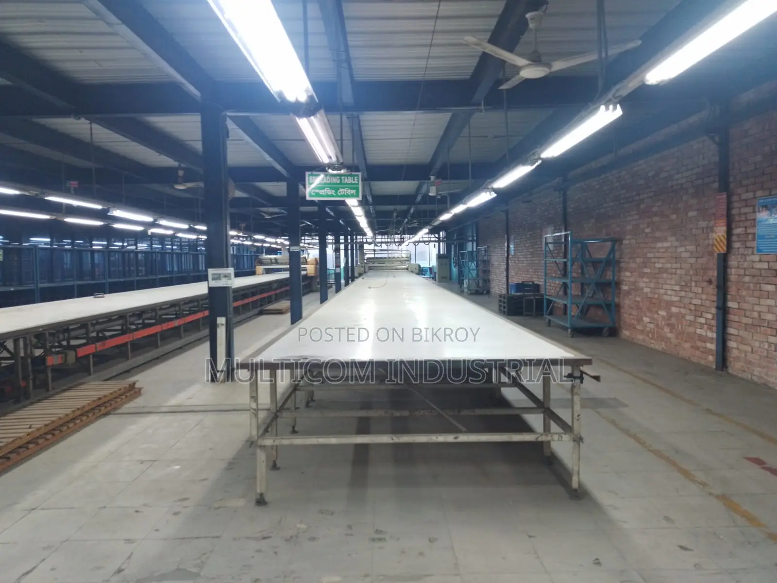 66,000 sqft. 2 storied floor building (13-line oven) in Gazipur