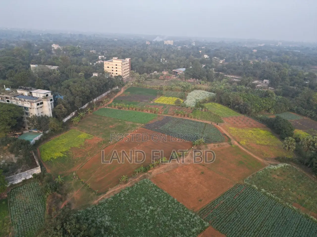 Purchase 15 Katha of Land with Cash or a Five-Year Installment Plan in Savar