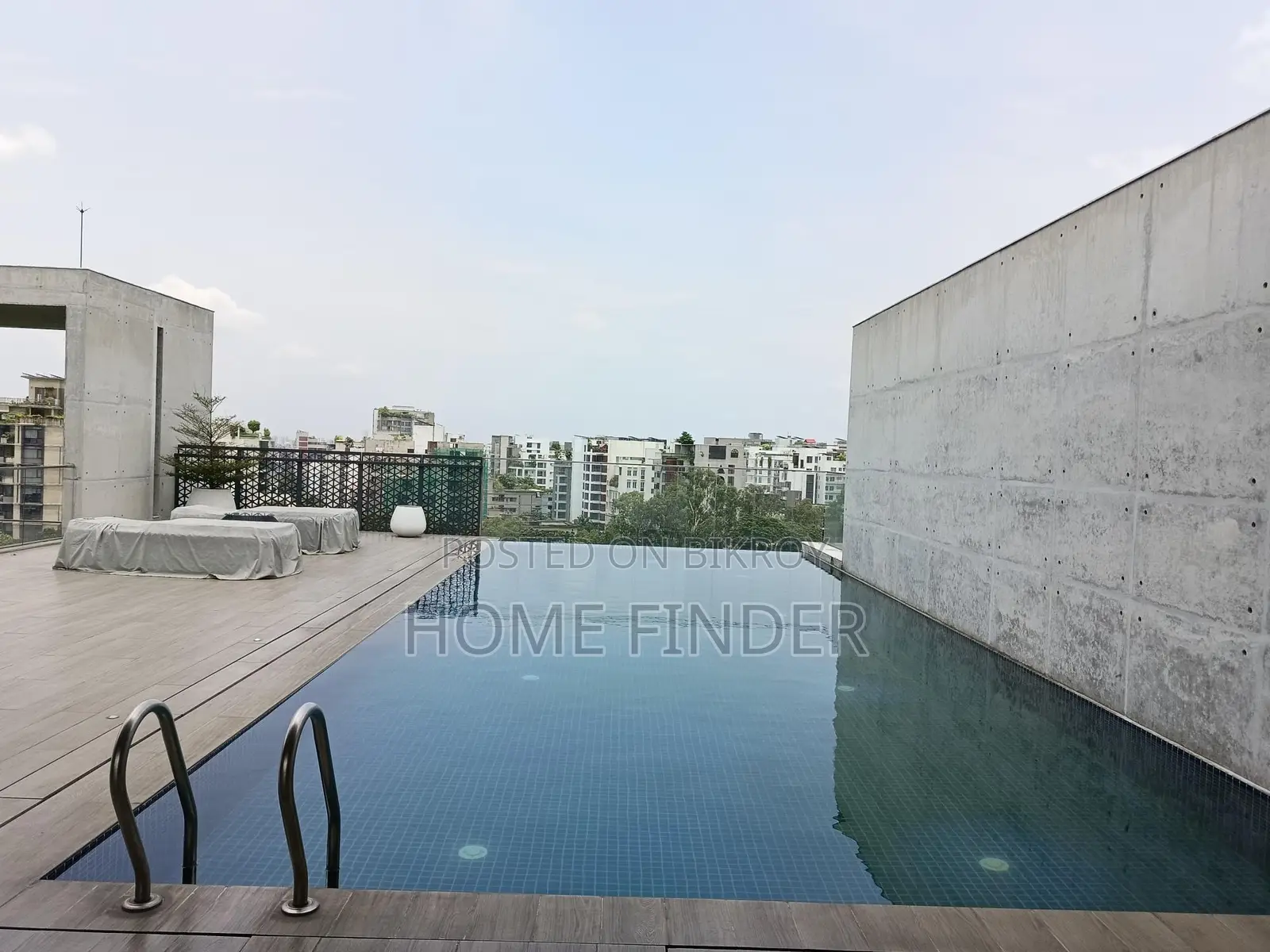 Luxurious Swimming Pool-Gym Facilities Furnished New Flat Rent GULSHAN 2 in Gulshan