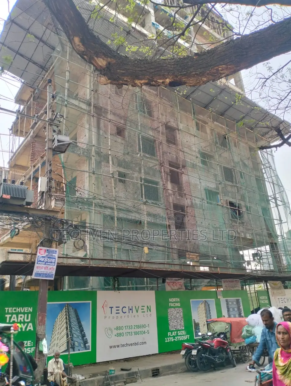 @Mirpur 11.5 beside Extension Pallabi 2nd Gate, Doyaripara1375sft Flat in Mirpur