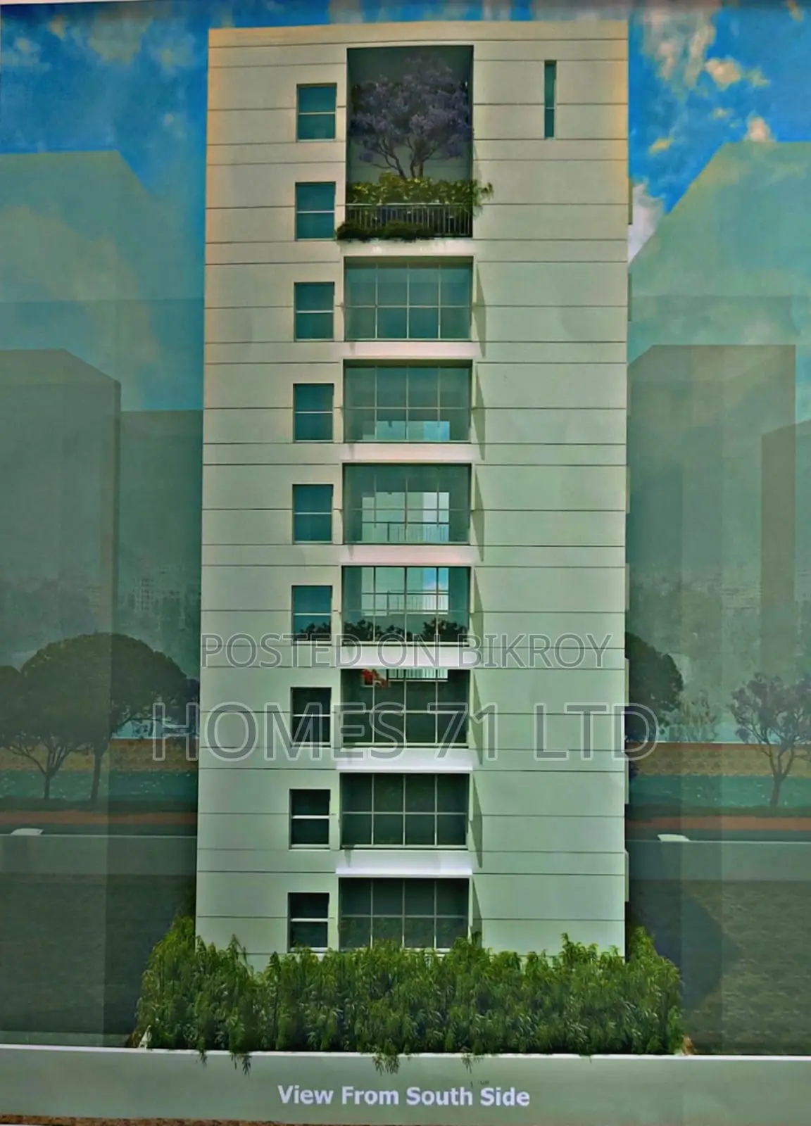 2700 Sft Lake View Flat For Sale at Savar DOHS in Savar