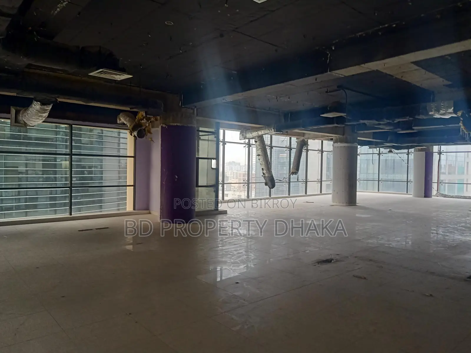 3800 Sqft Open Commercial Space for Rent in Gulshan Avenue in Gulshan