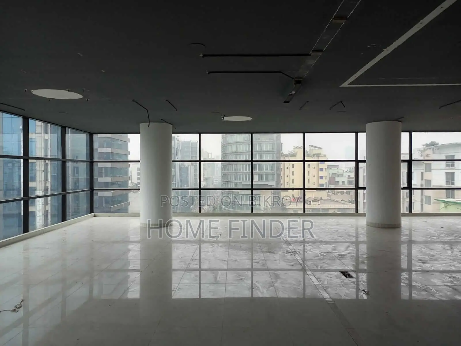Commercial 6000 Sqft Open Floor Rent @ Gulshan Avenue in Gulshan