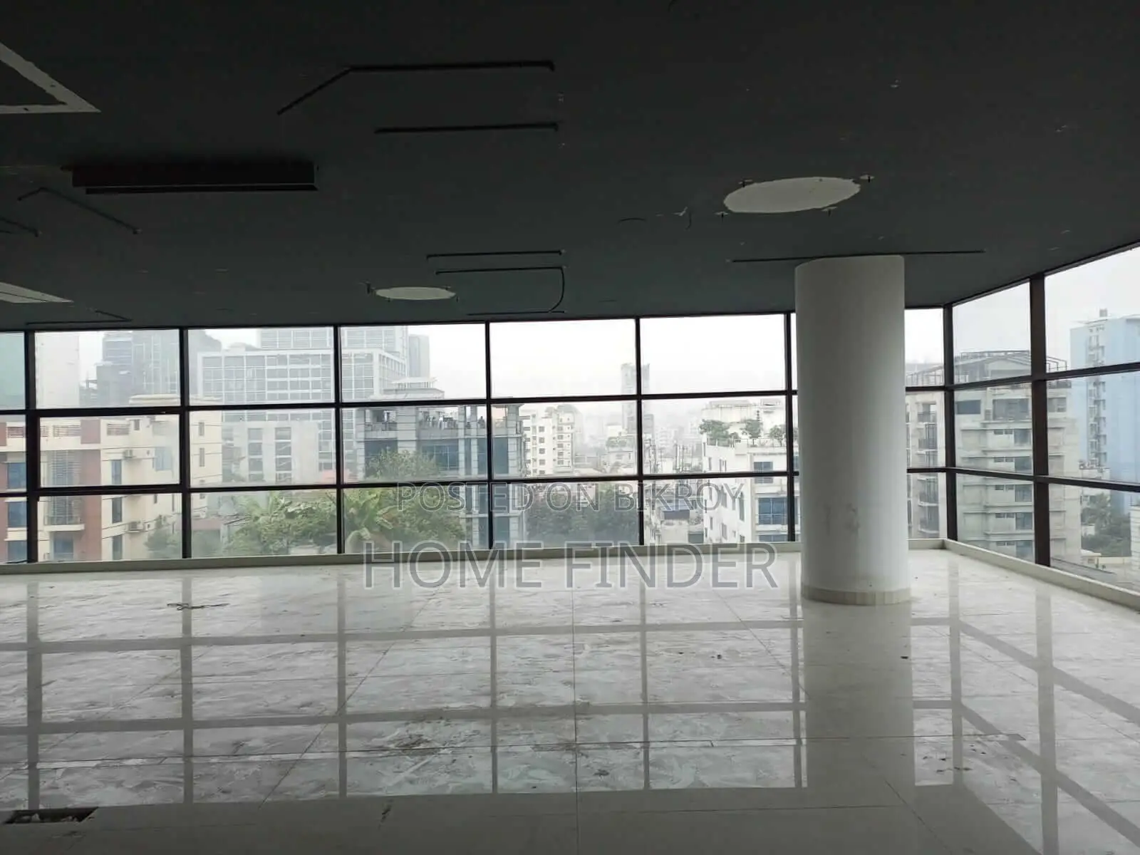 Commercial 6000 Sqft Open Floor Rent @ Gulshan Avenue in Gulshan