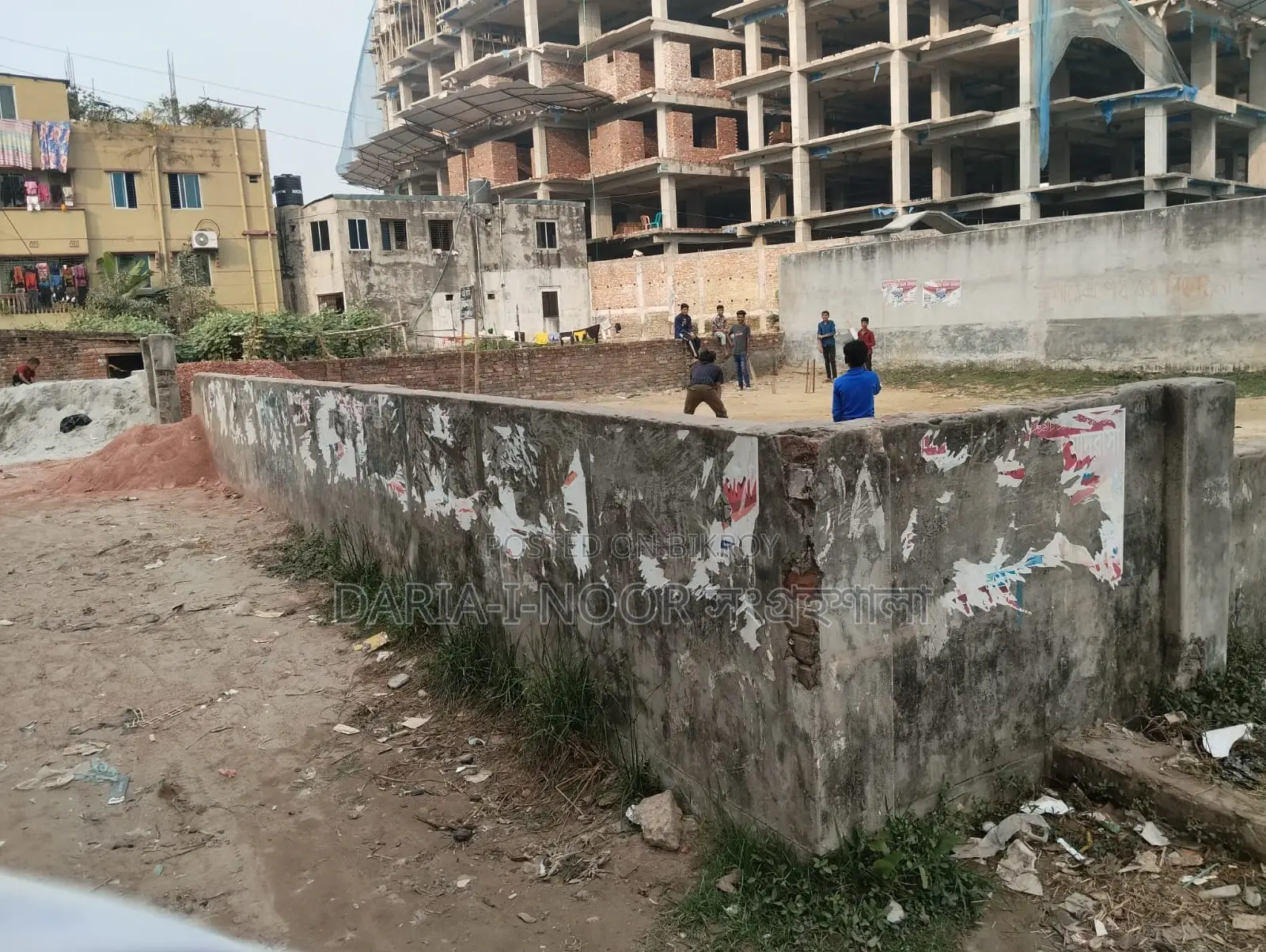 Boundary-walled 4 Katha land for sale in Army Housing Society, Dakshin Khan in Uttara