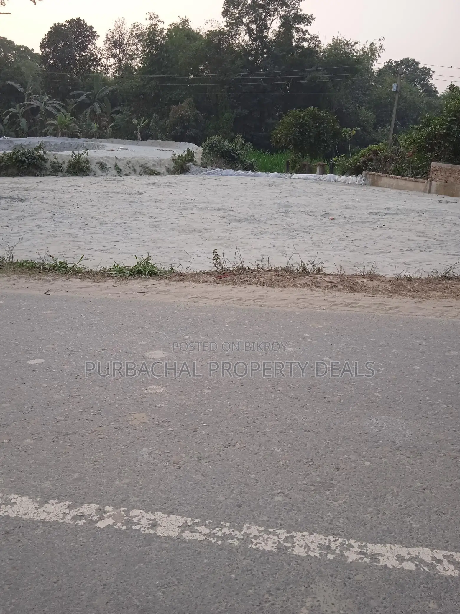পূর্বাচলে শীতলক্ষ্যা নদী ভিউ ১৫ শতাংশ জমি বিক্রি হবে in Purbachal