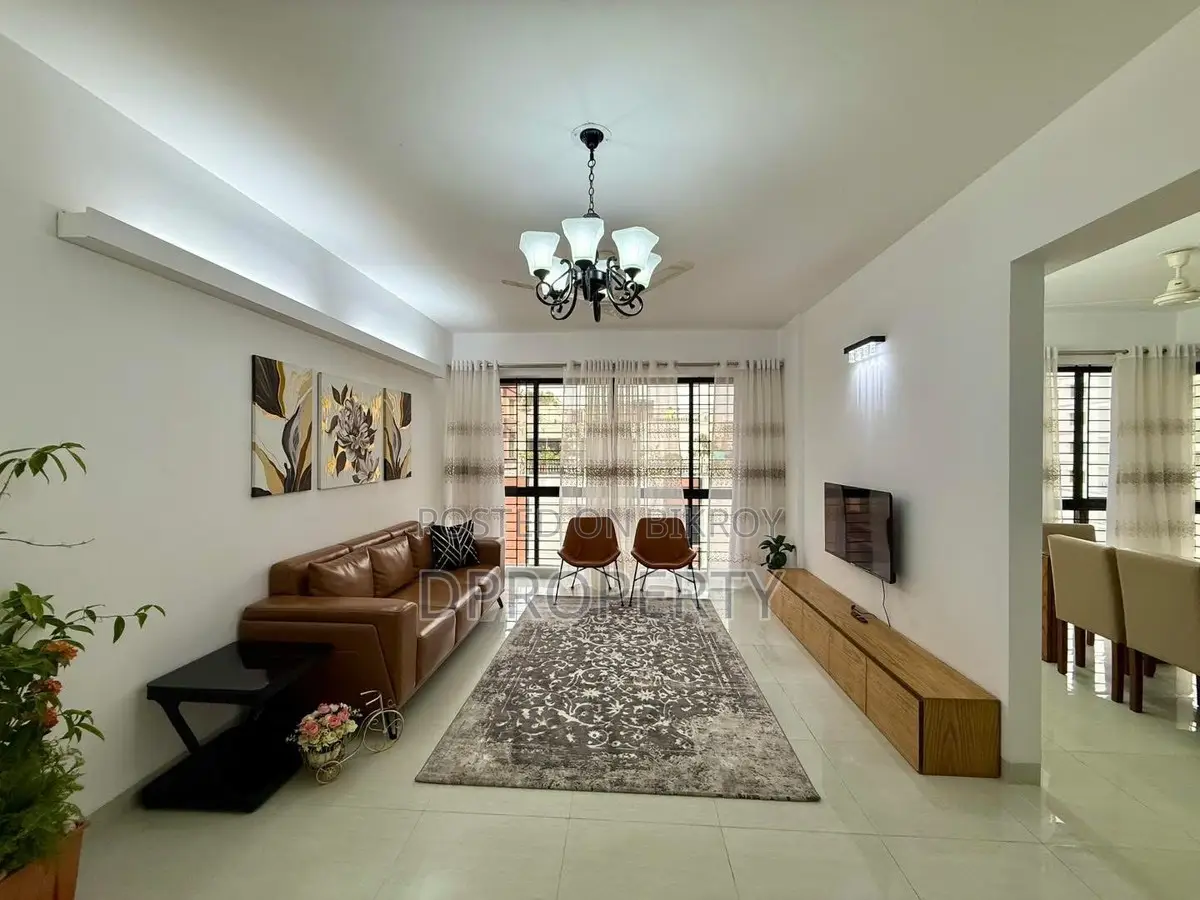 2380 Sft Luxurious New Full Furnished Flat Rent at 6th Floor South Face in Basundhara
