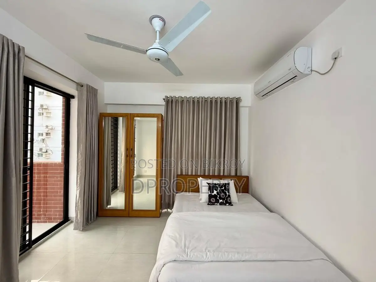 2380 Sft Luxurious New Full Furnished Flat Rent at 6th Floor South Face in Basundhara