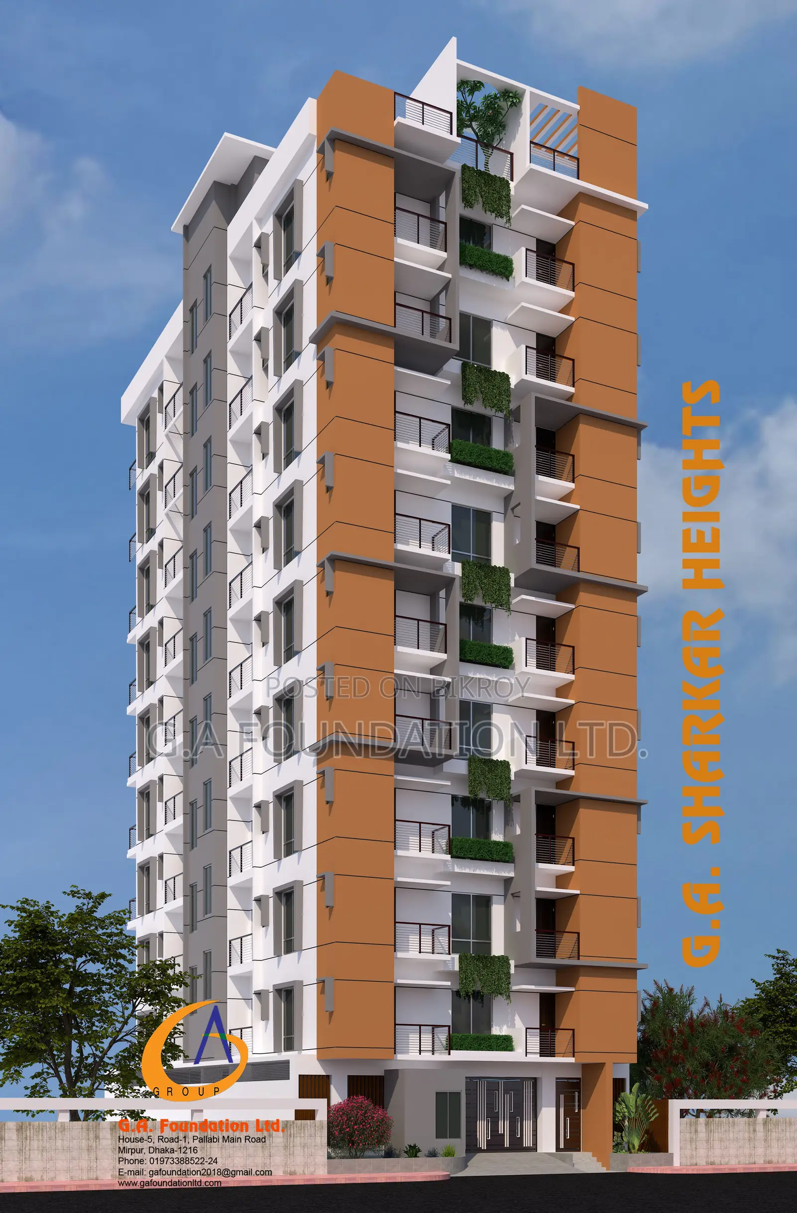South Facing 1350sqft Ongoing Flat for Sale in Mirpur at Special Price in Mirpur
