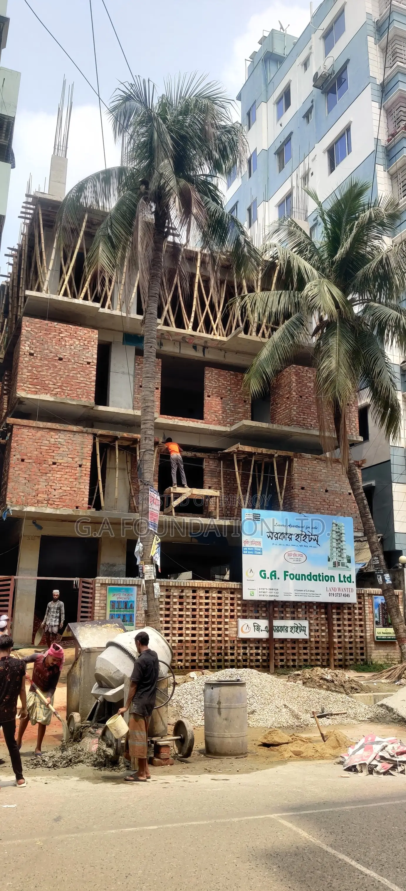 South Facing 1350sqft Ongoing Flat for Sale in Mirpur at Special Price in Mirpur