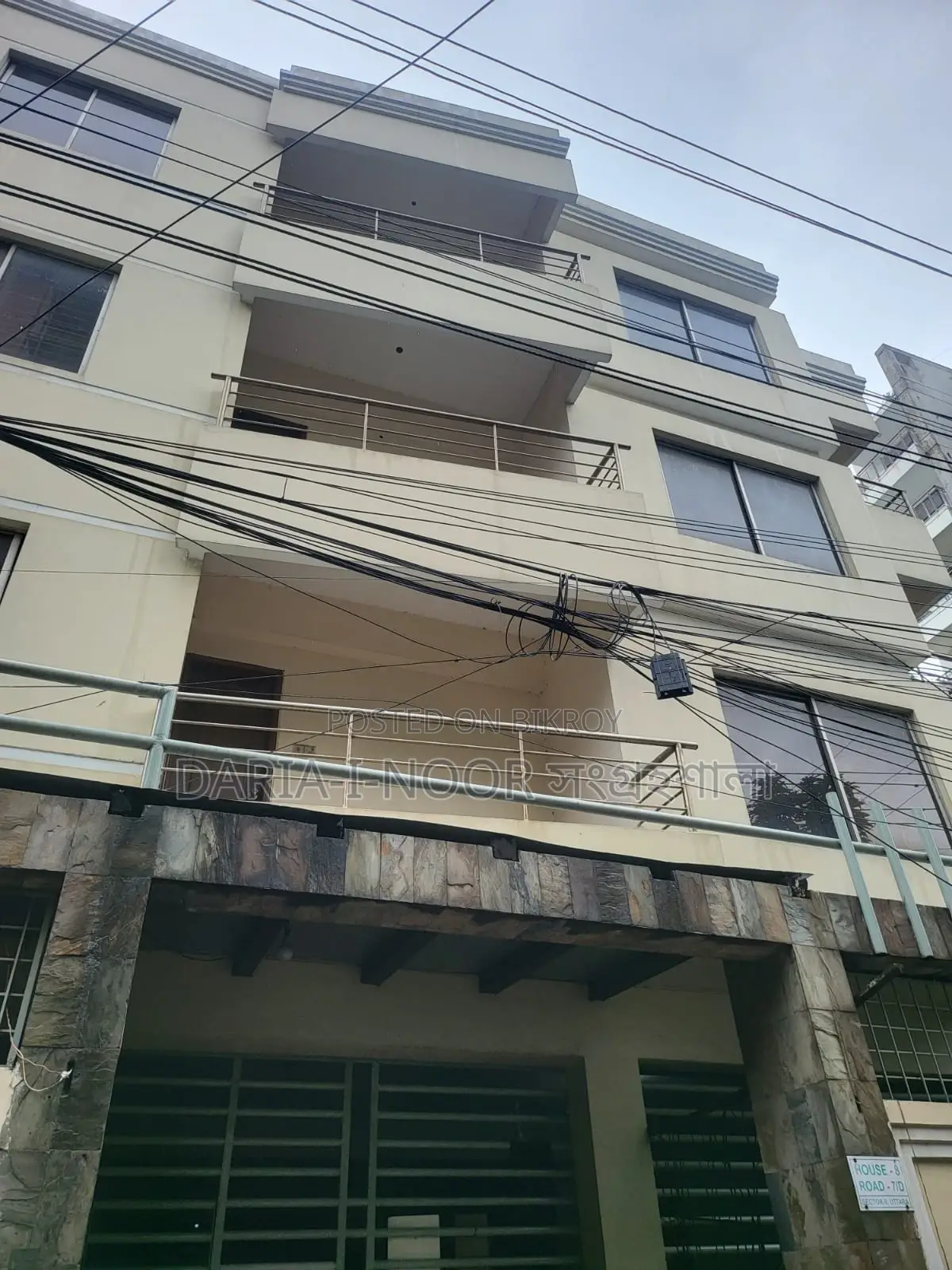 5-Story House on 5 Katha Corner Plot Near Uttara Airport Road in Uttara