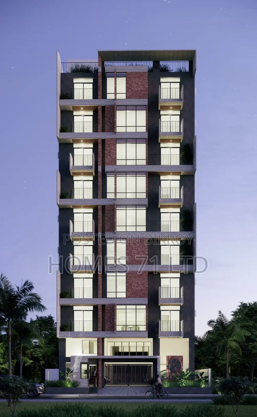 2850 Sft Apartment Available for Sale at Jolshiri Abashon in Dhaka