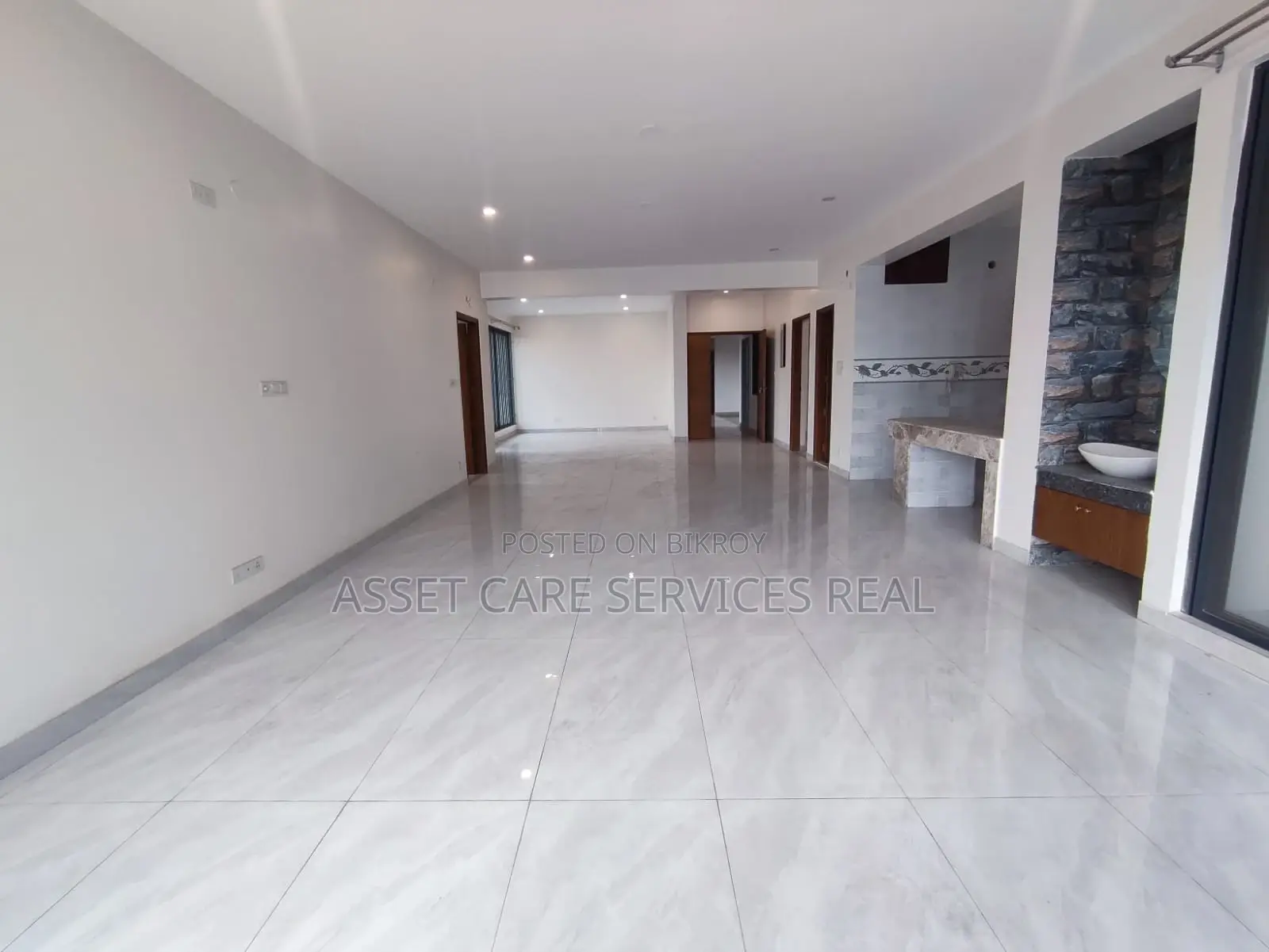 Gym-Pool Facilities New 4-Bed Un-Furnished Apartment for Rent in North Gulshan in Gulshan