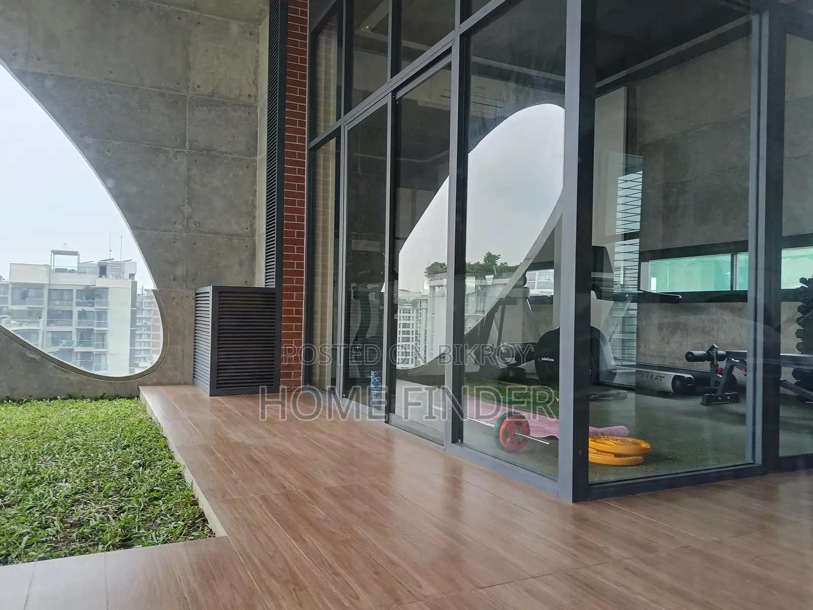 4500 SqFt (4Bed-2Parking) Swimming Pool Gym Facilities Flat Rent GULSHAN in Gulshan