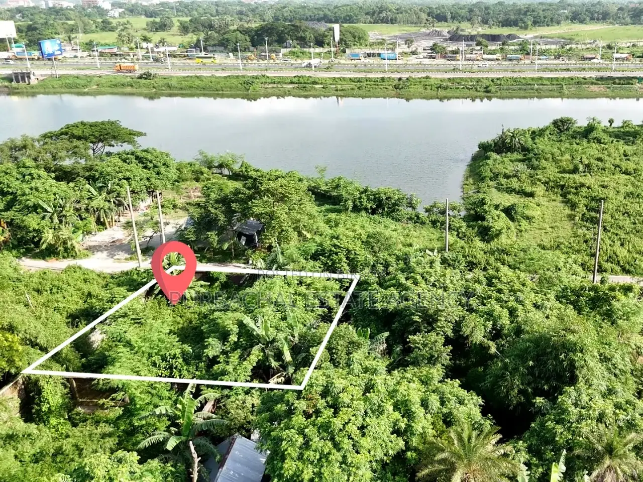 Lake View, East Facing, 7.5 Katha Plot In Sec#8 in Purbachal