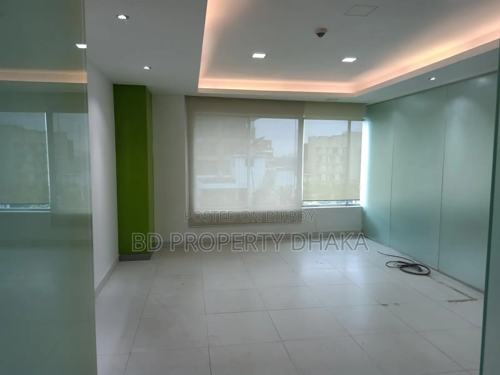 6070sqft Semi Furnished open Commercial space rent in Gulshan Avenue in Gulshan