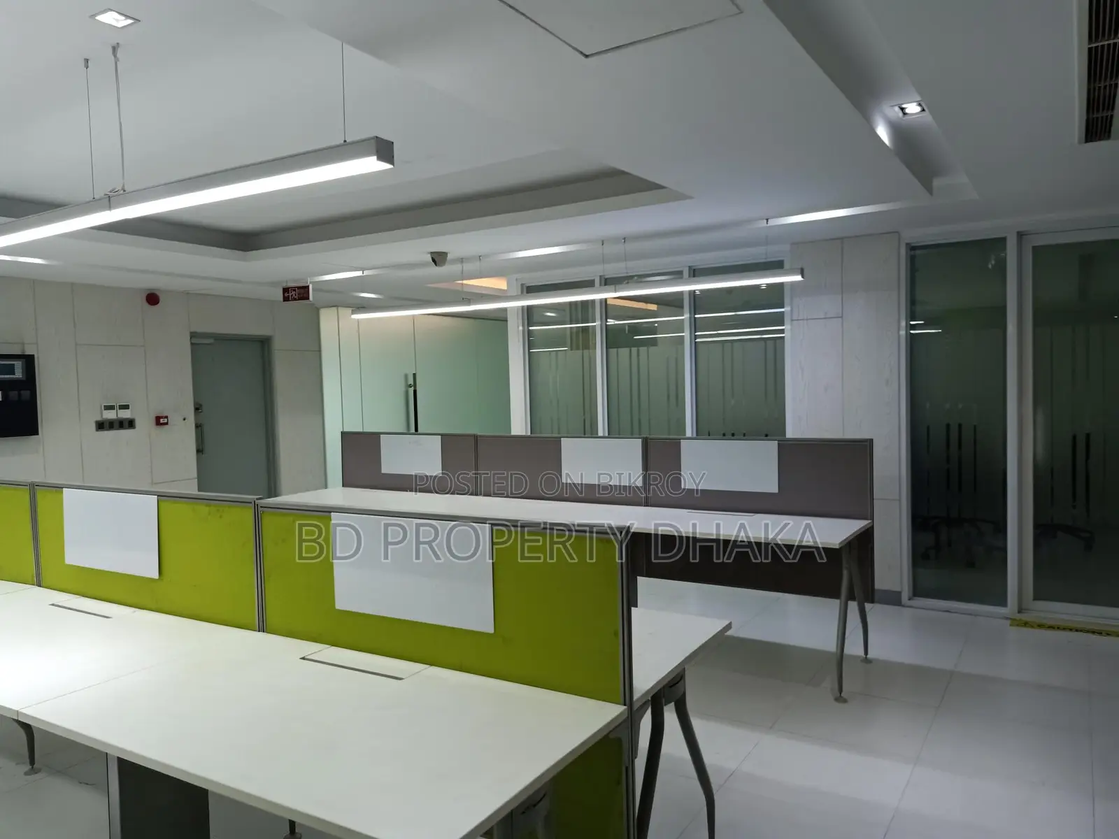 6070sqft Semi Furnished open Commercial space rent in Gulshan Avenue in Gulshan