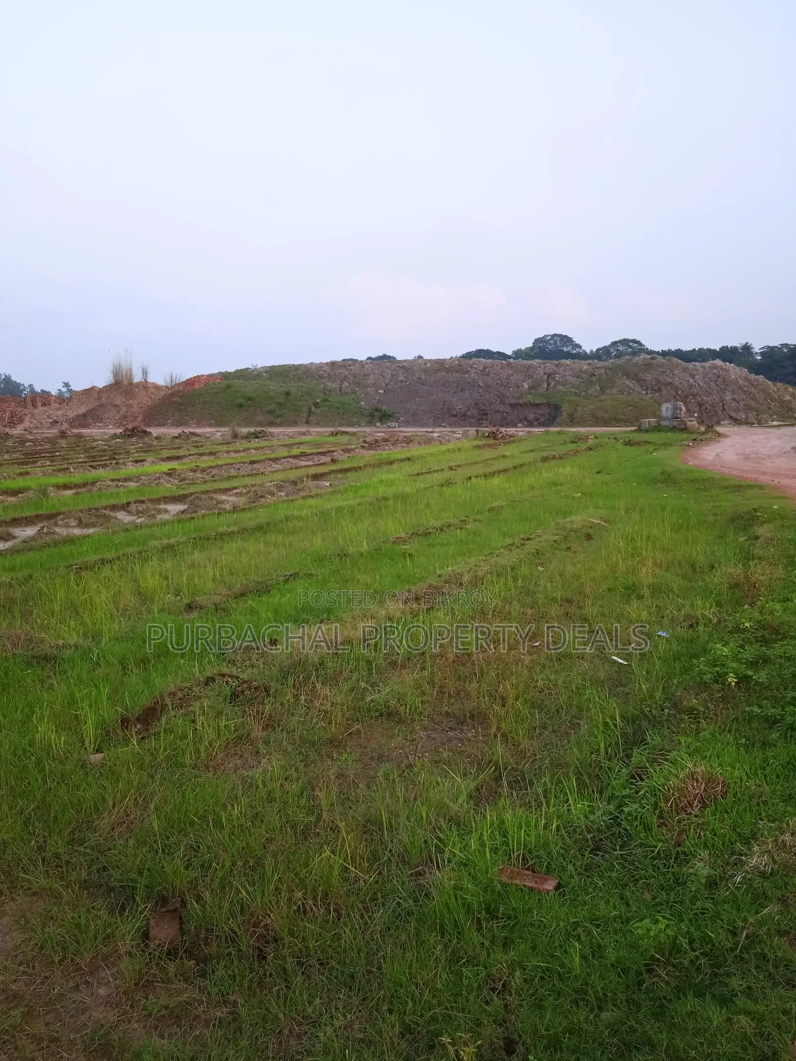 6 Bigha River-Adjacent Land for Sale Near Purbachal for Industry/Resort in Purbachal
