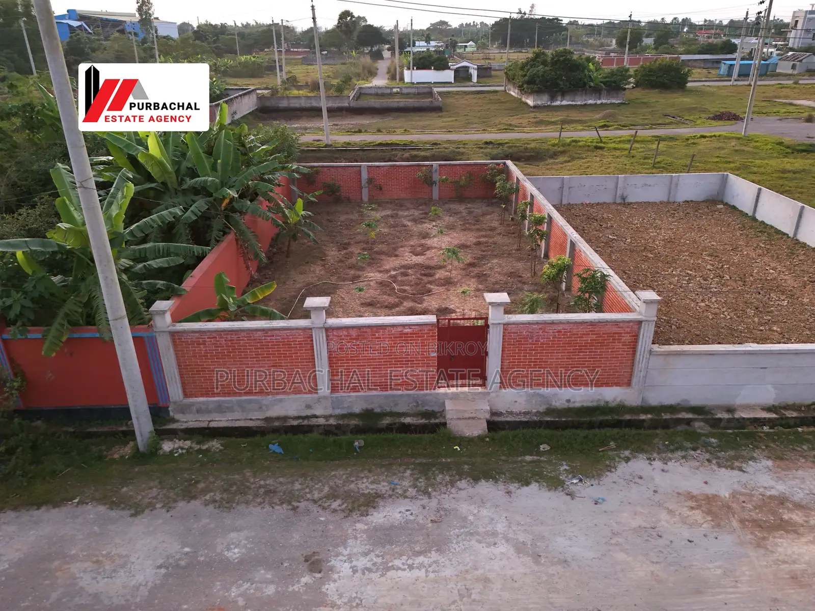 On 75ft.South facing 3 Katha Plot in Sector 15, Road 112. in Purbachal