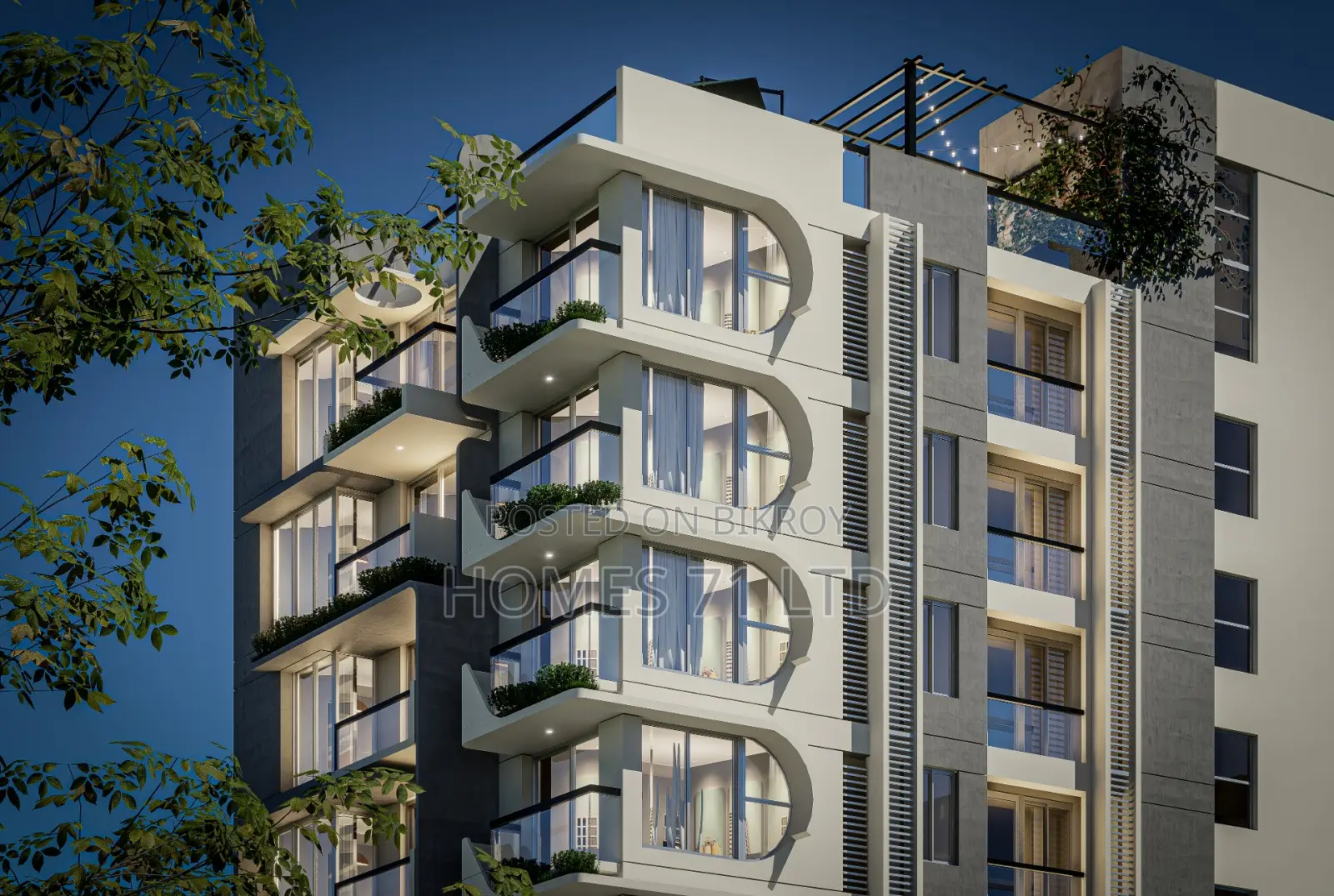 Flat for sale at luxury 25 locations Jolshiri Abashon in Dhaka