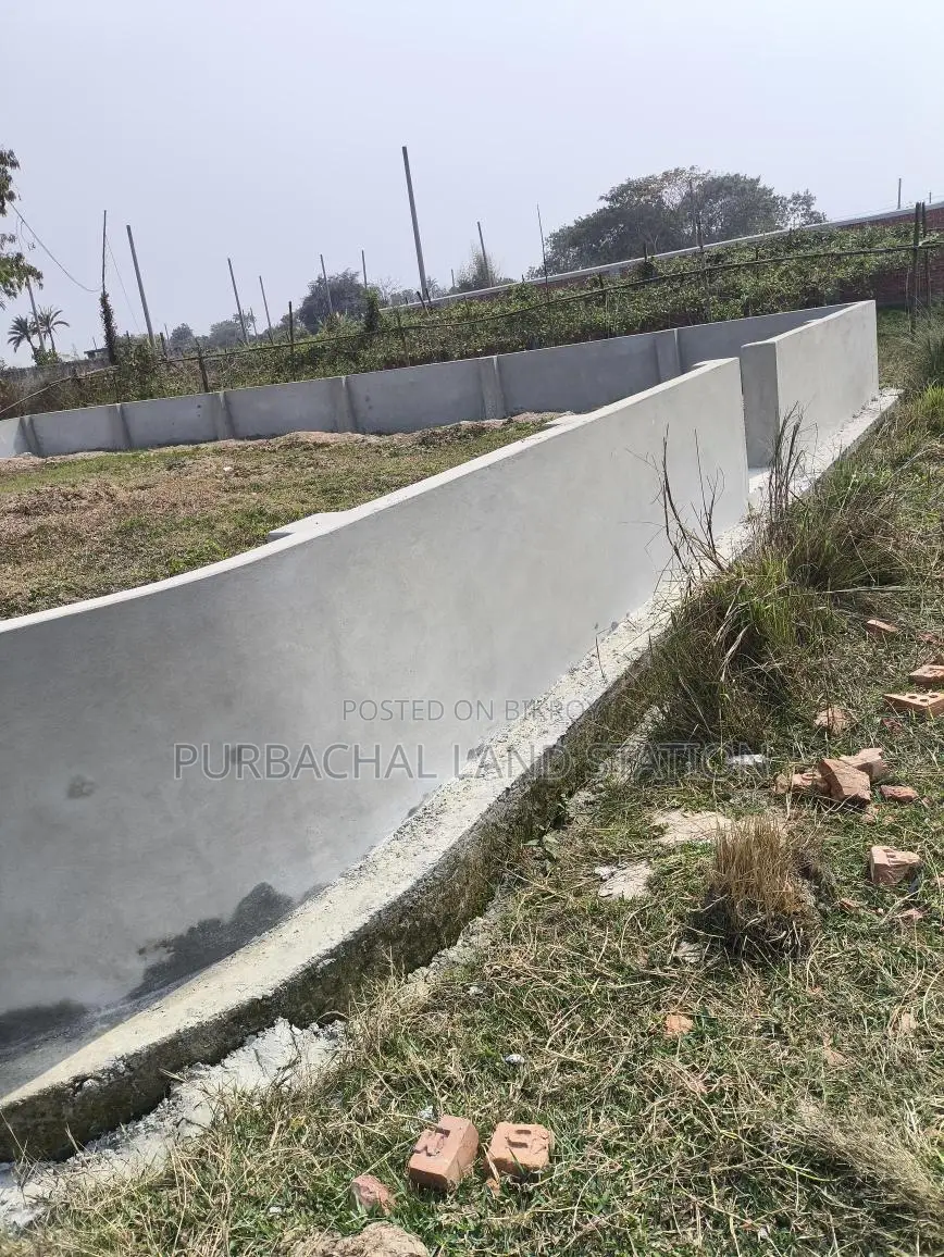 East-North corner field view 5 katha plot sale in sector:29, Purbachal. in Purbachal