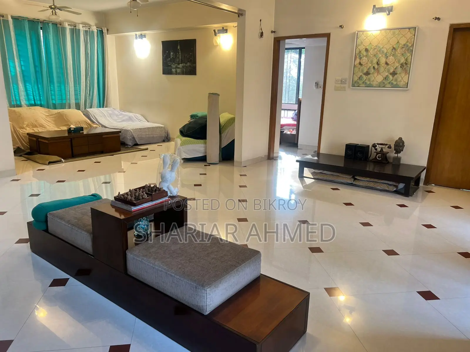 2750 Sqft 3 Bed Gorgeous Full-Furnished Apartment For Rent in Gulshan 1 in Gulshan