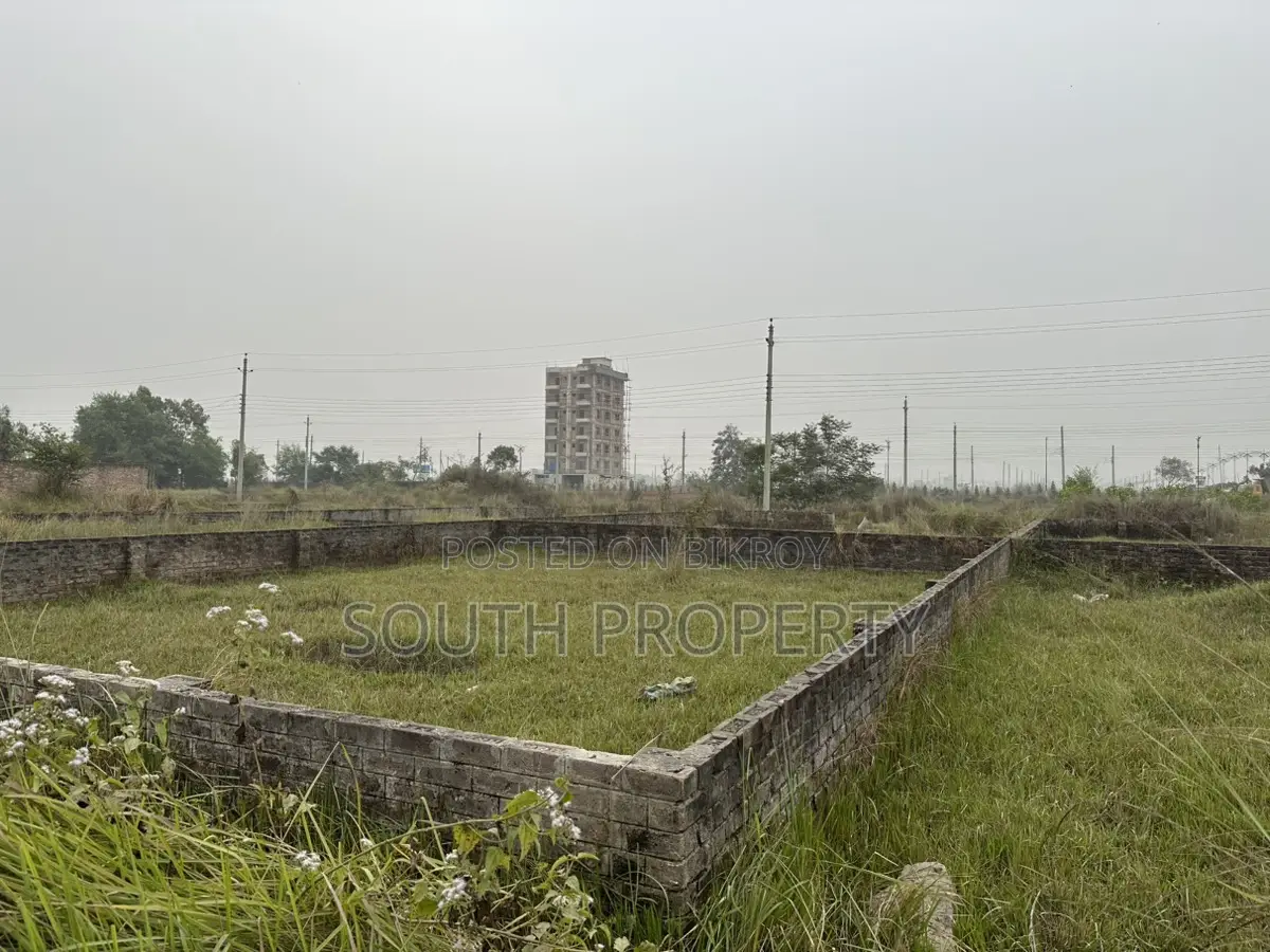 7.5 katha plot || Block-P extension south facing in Basundhara