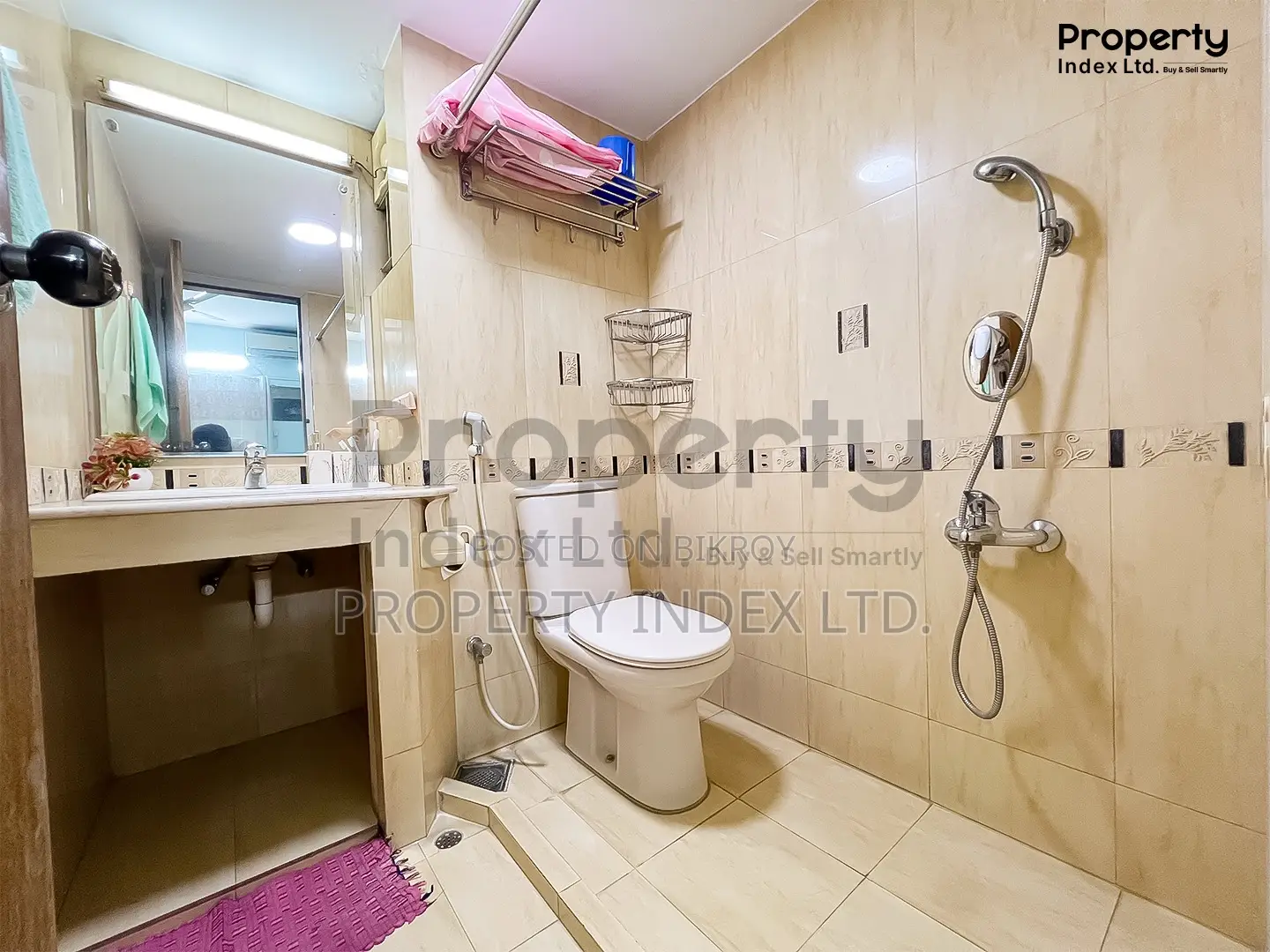 A 1700 sqft south-facing apartment is available for sale in Sector 4. in Uttara
