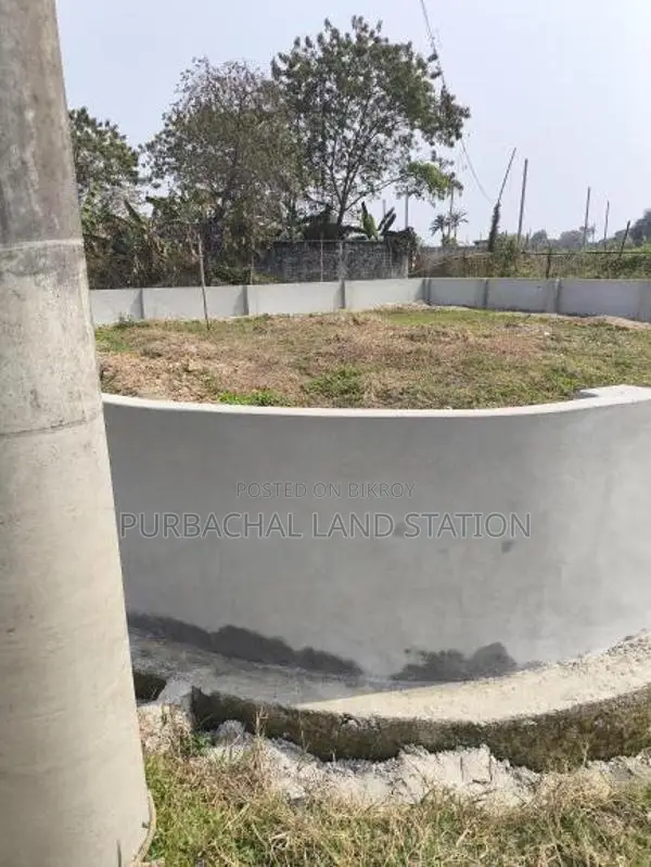 Sector 23, East-North Corner Prime Location 3 Katha Plot for Sale, Purbachal. in Purbachal