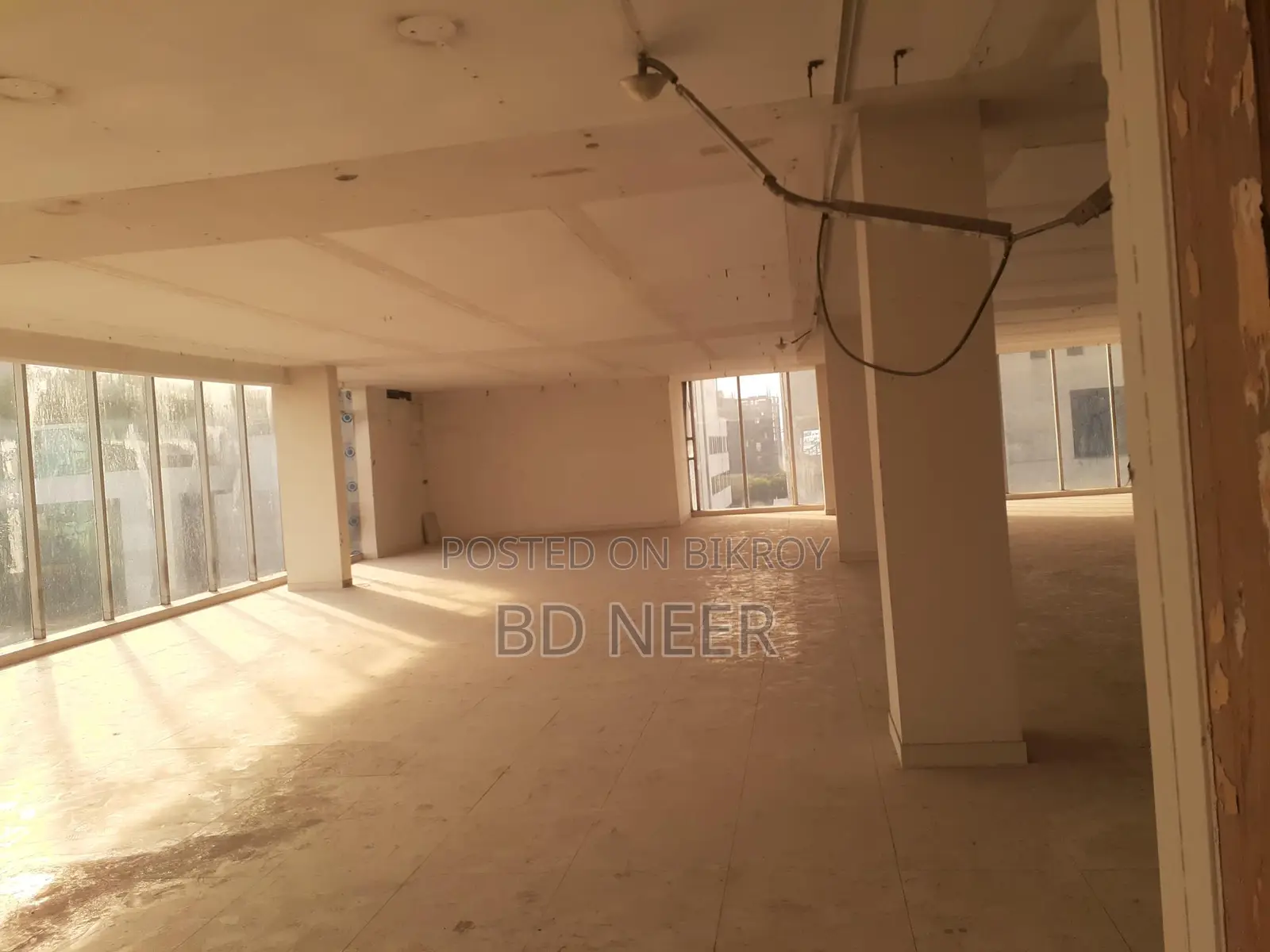 Commercial 6100 SQFT Open Office Space Rent in Gulshan Avenue in Gulshan