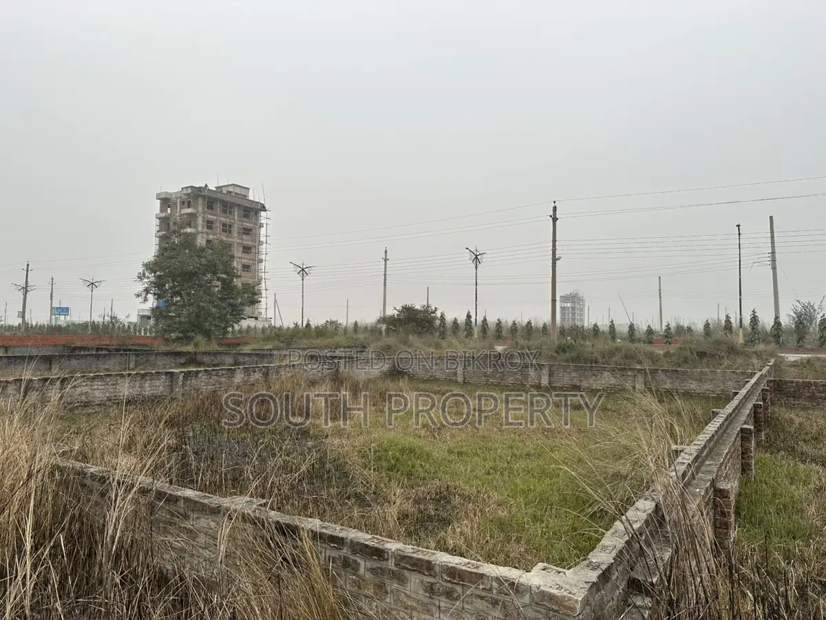 Block-P || 4 Katha Plot North Facing Bashundhara in Basundhara