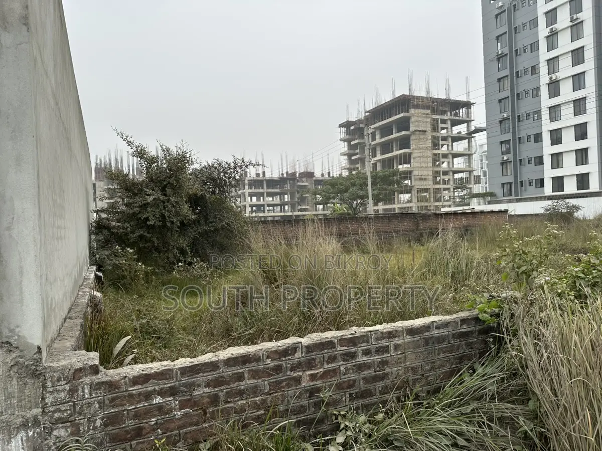 Block-L || North Facing plot 10 katha for sale in Basundhara