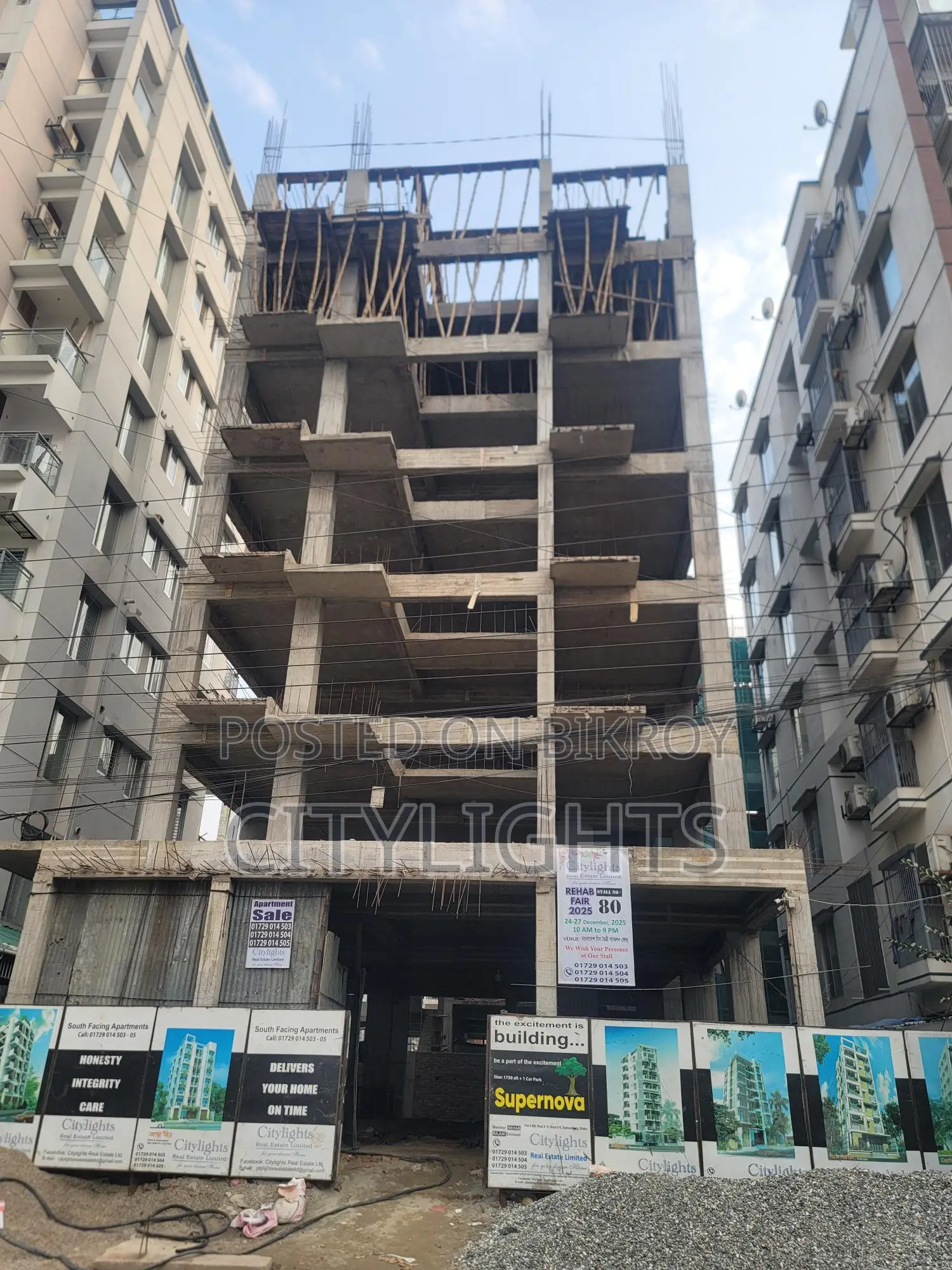 Nice Elevation 1750 sft Apartment in Basundhara
