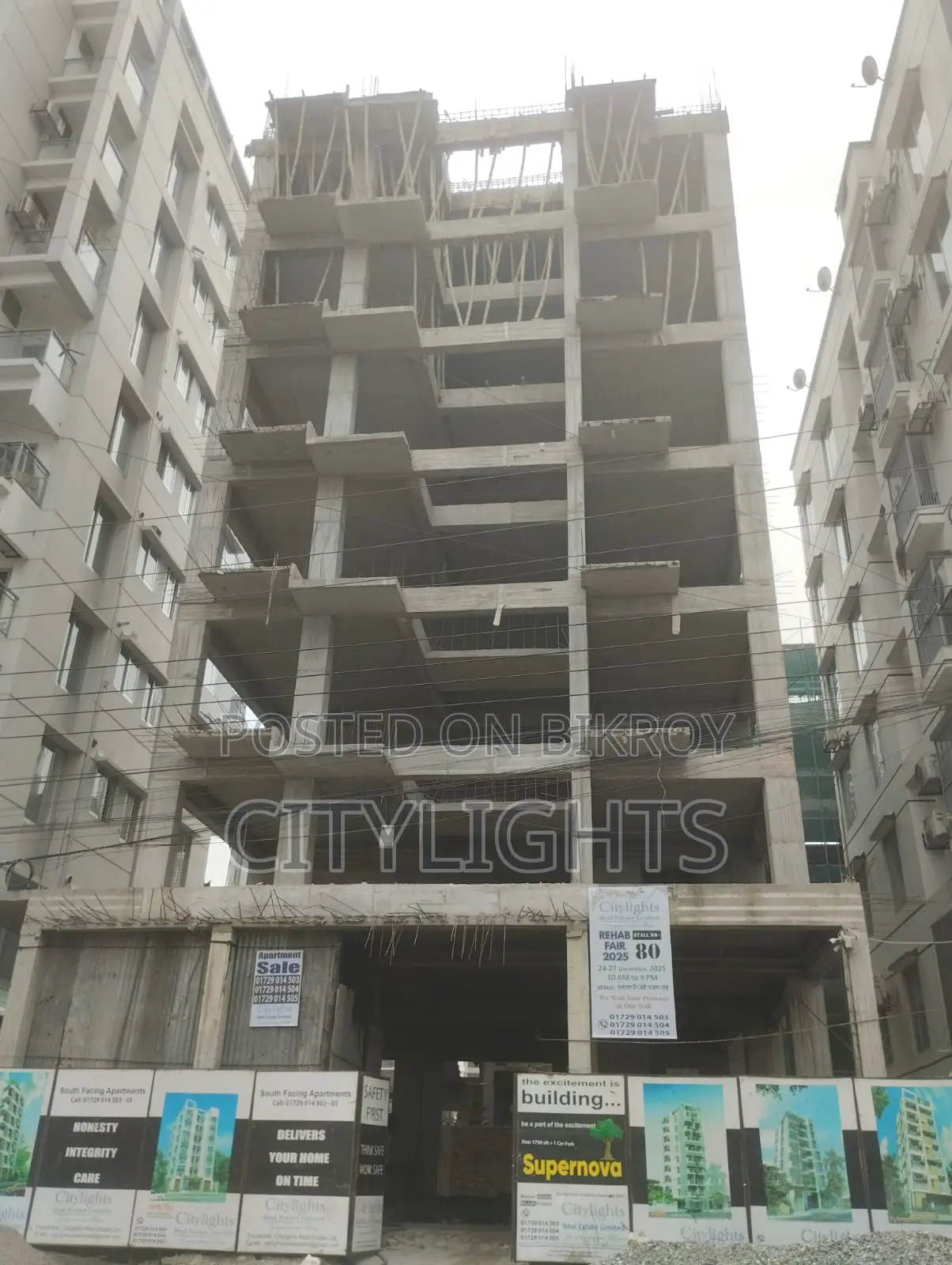 Nice Elevation 1750 sft Apartment in Basundhara