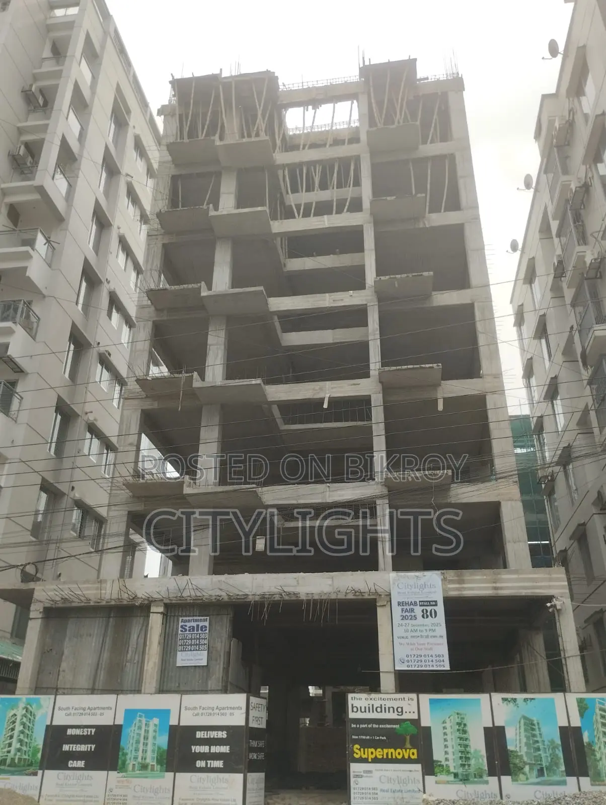Nice Elevation 1750 sft Apartment in Basundhara