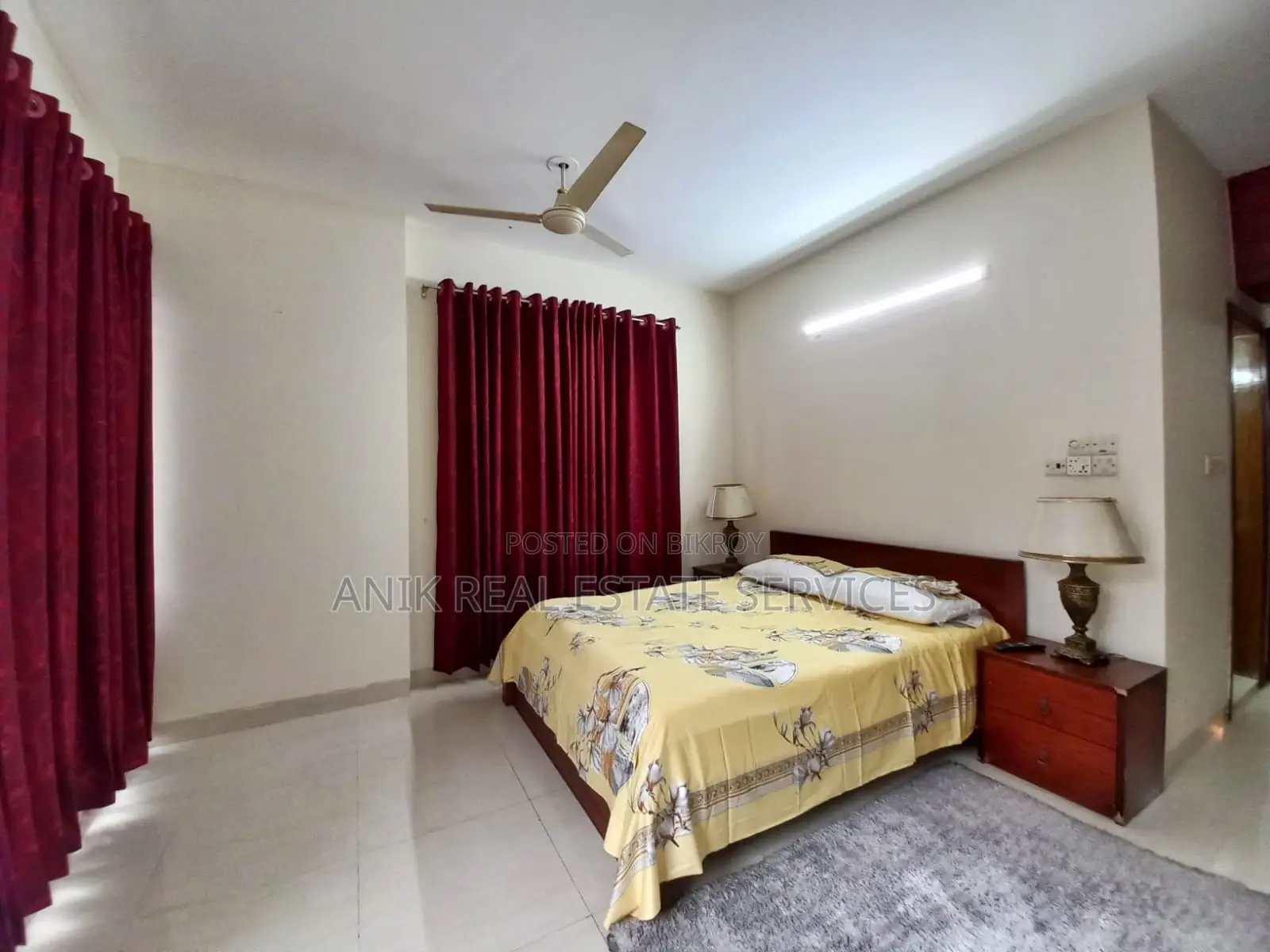 Good Quality 3 Bedroom Full Farnised Flat Rent At Banani in Banani
