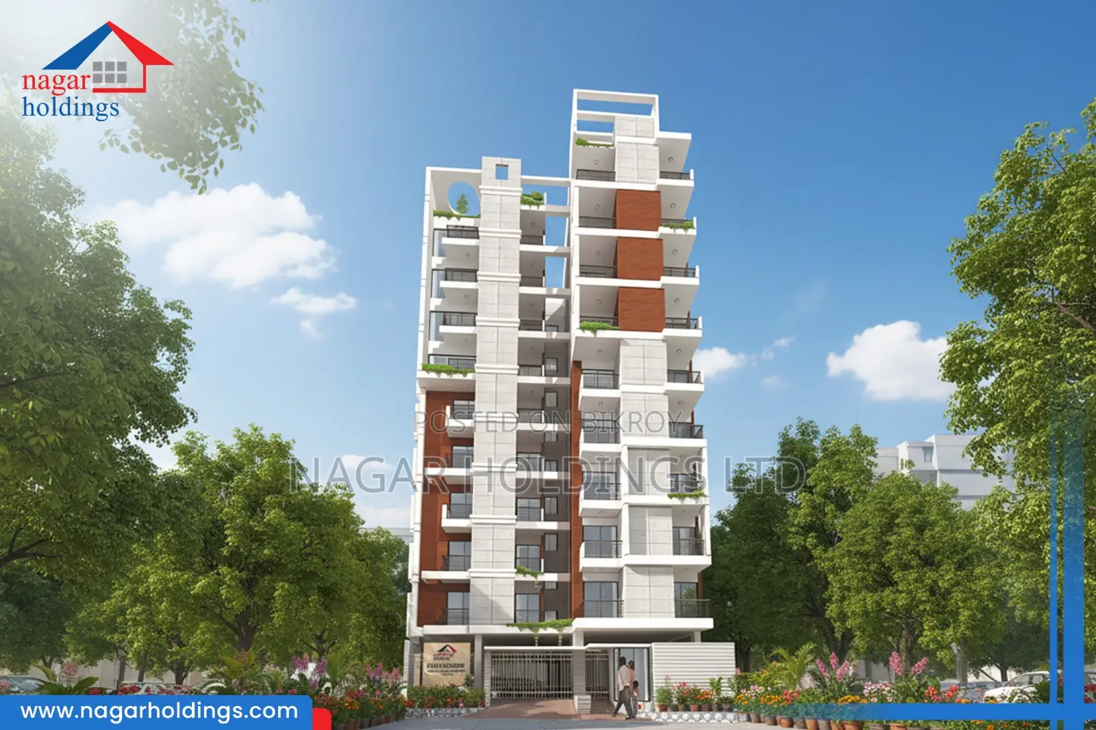 1335 Sq. Ft. Apartment for Sale Near Ring Road, Mohammadpur in Mohammadpur