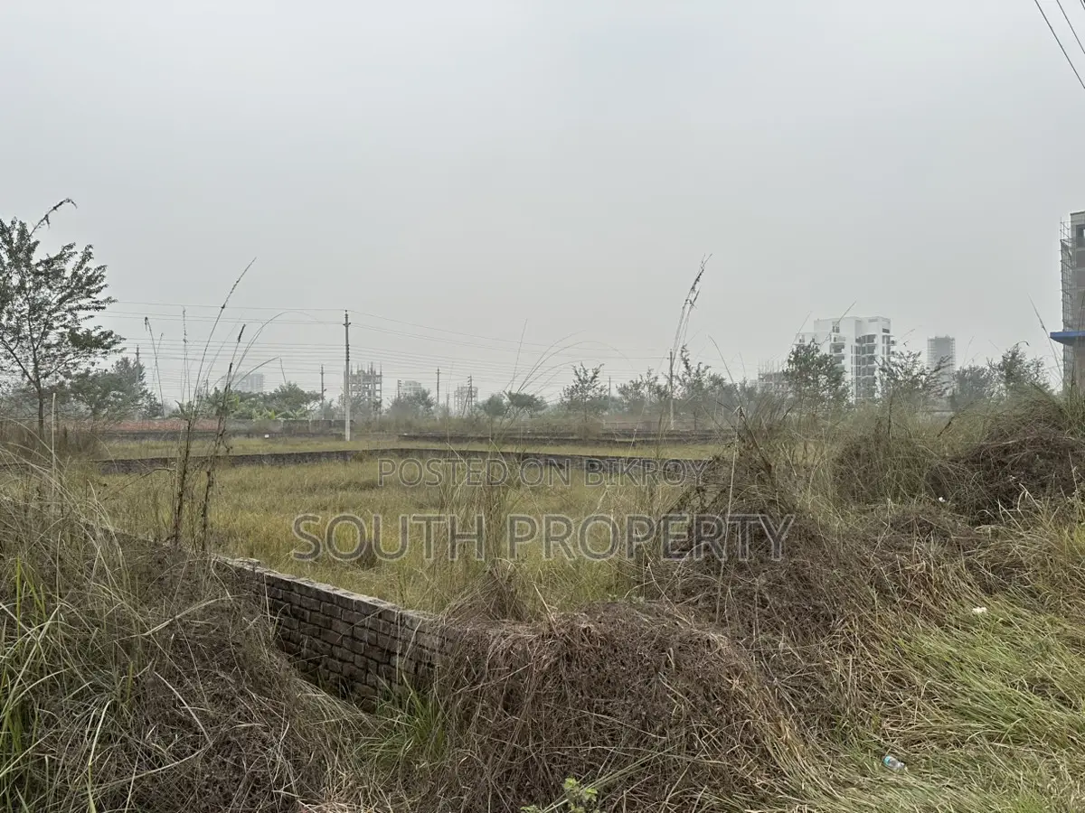 Block-I extension || 5 katha plot north face in Basundhara