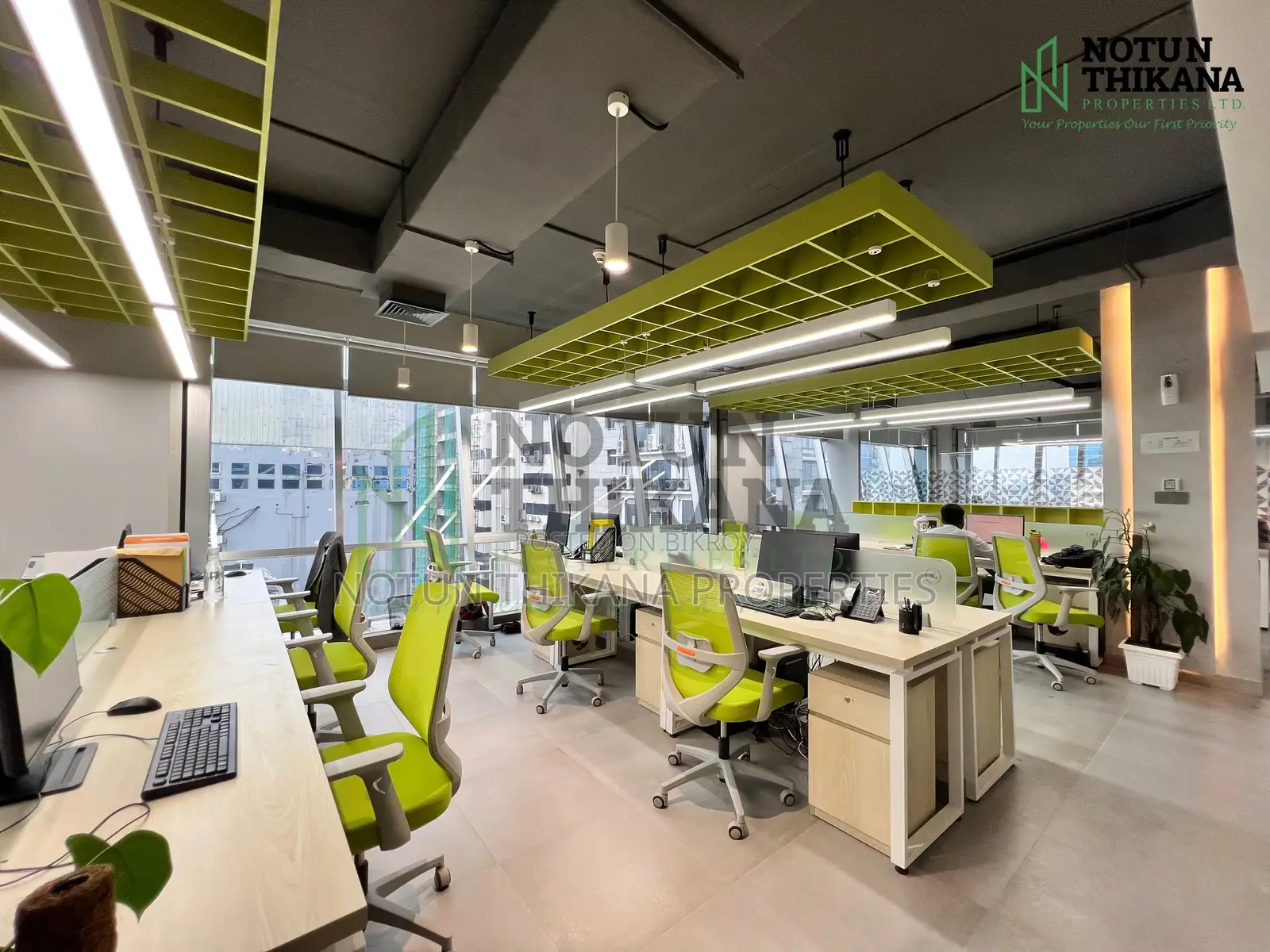 3280 Sft Full Furnished Office Space for Rent in Mohakhali. in Mohakhali