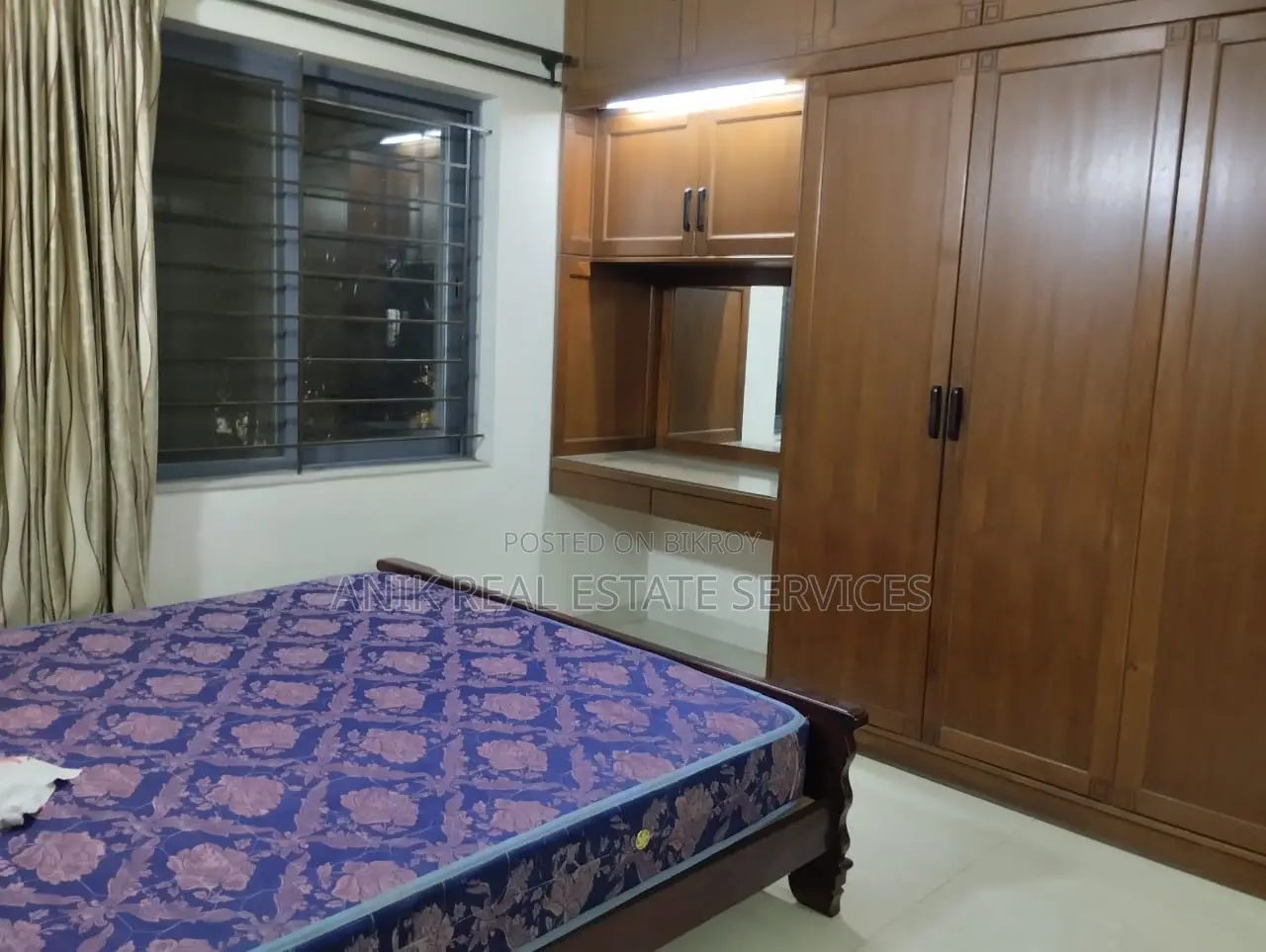 Good Quality 3 Bedroom Un Farnised Flat Rent At Banani North in Banani