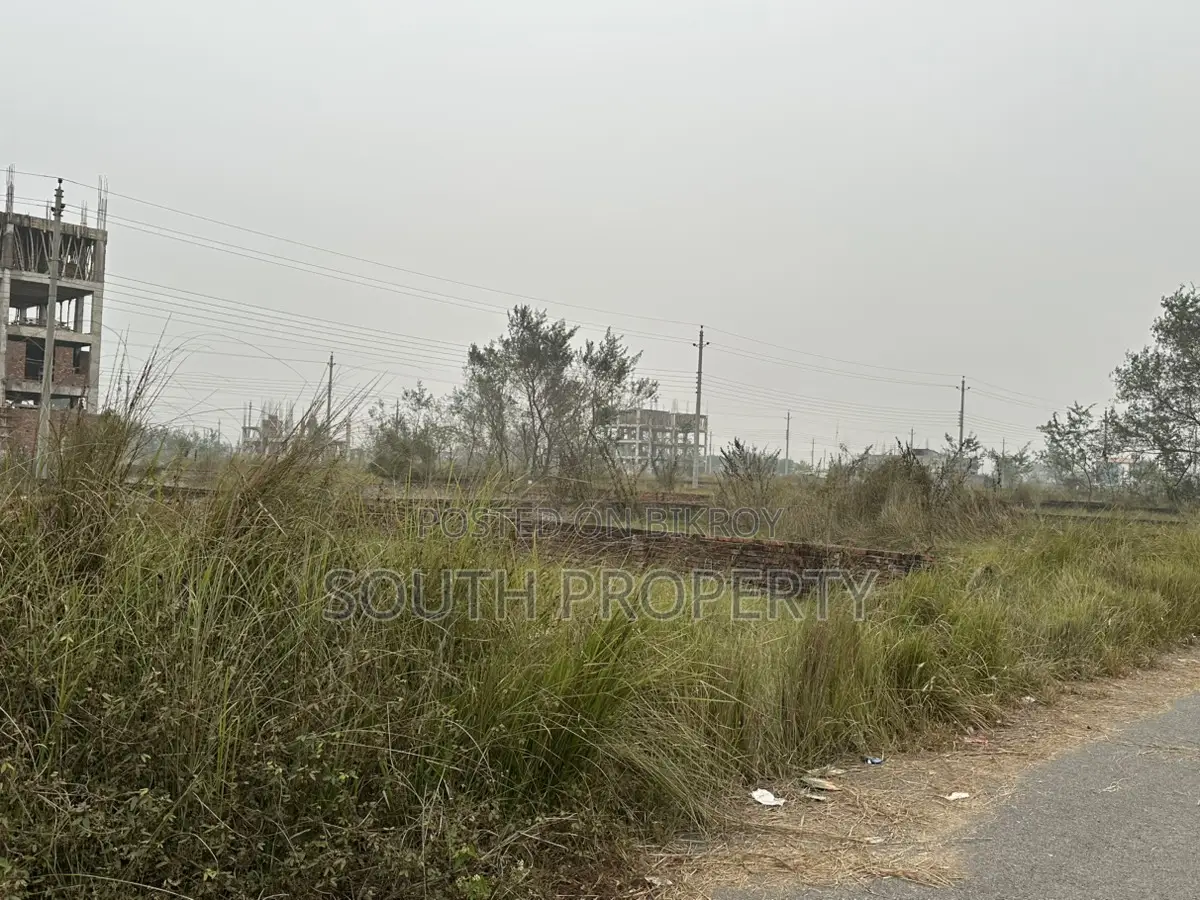 Block-P || north facing plot 4 katha in Basundhara