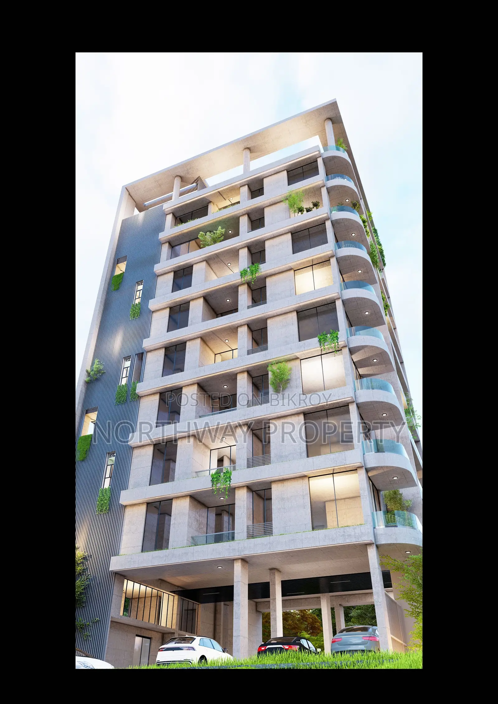 North Facing 4 bed apartment at Jolshiri Abason in Dhaka